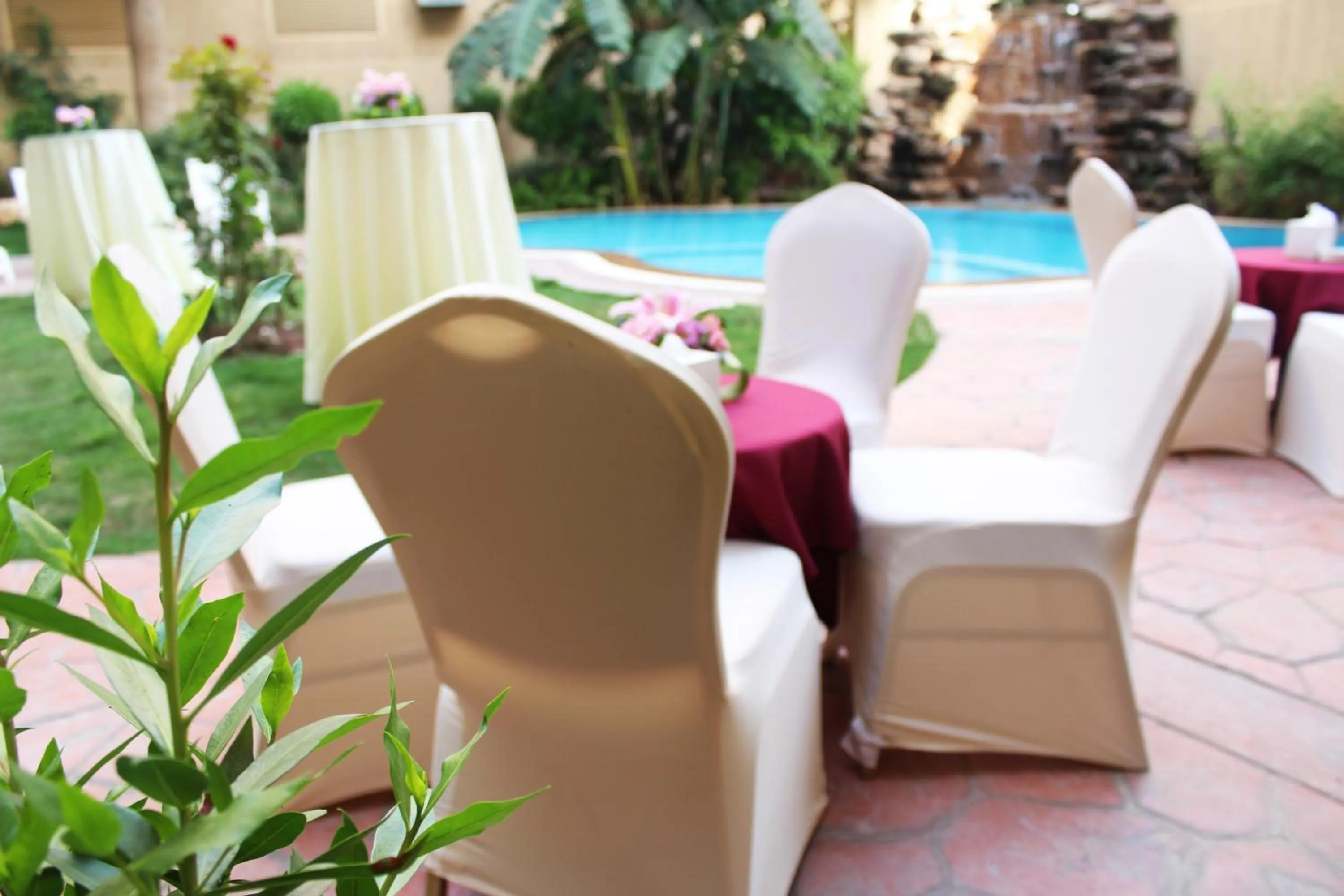 Garden in Ramada Riyadh Hotel