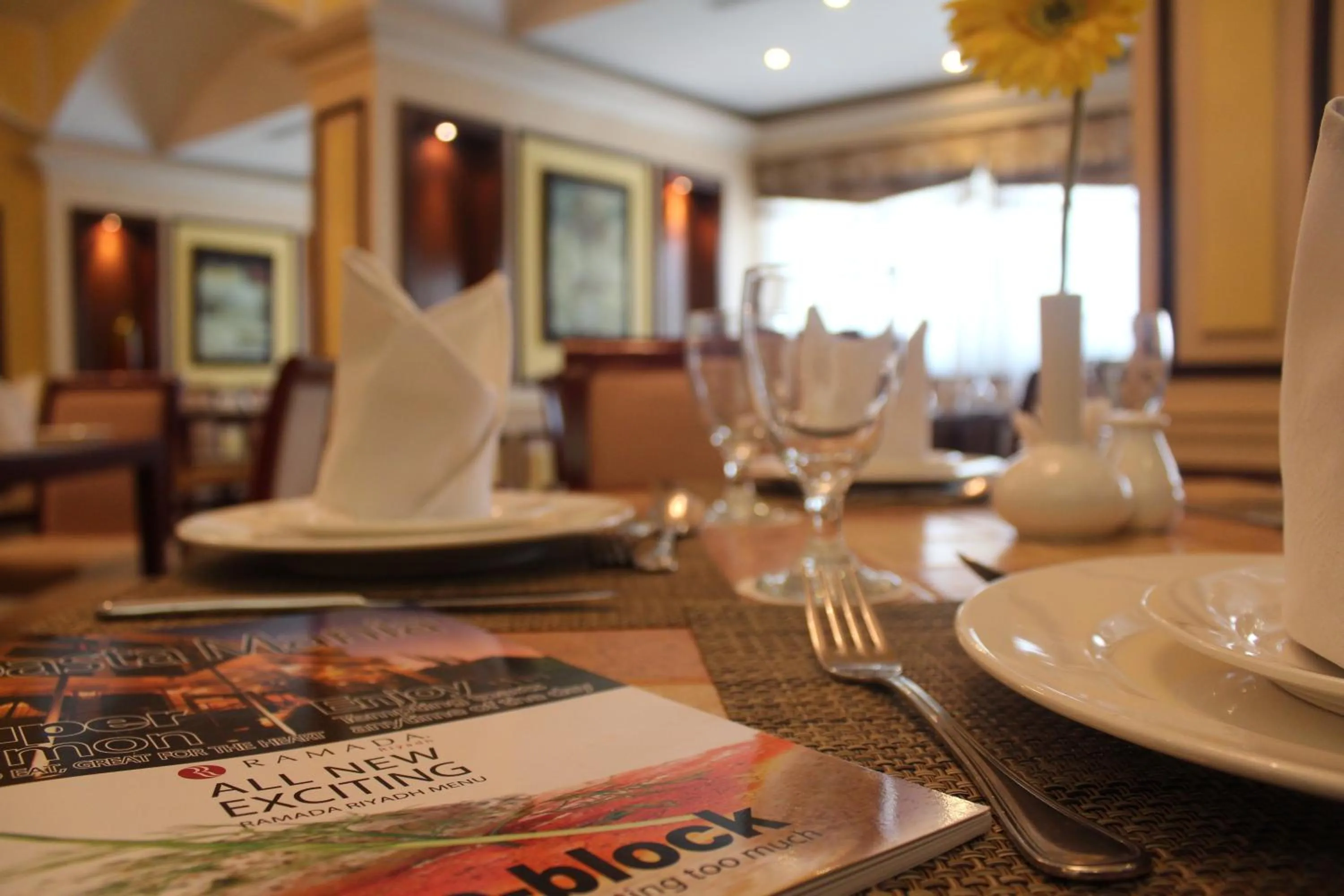 Restaurant/places to eat in Ramada Riyadh Hotel