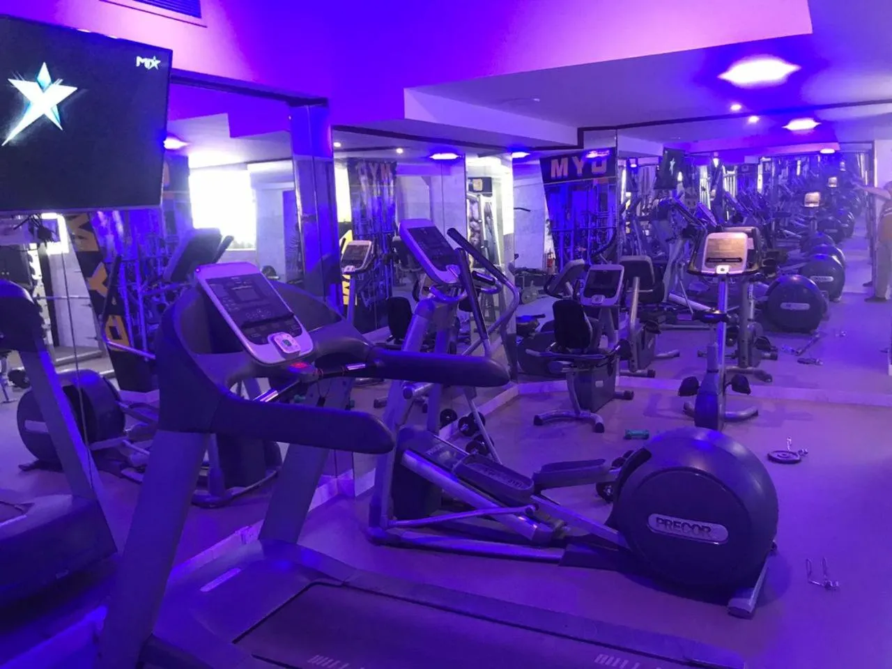 Fitness centre/facilities in Ramada Riyadh Hotel