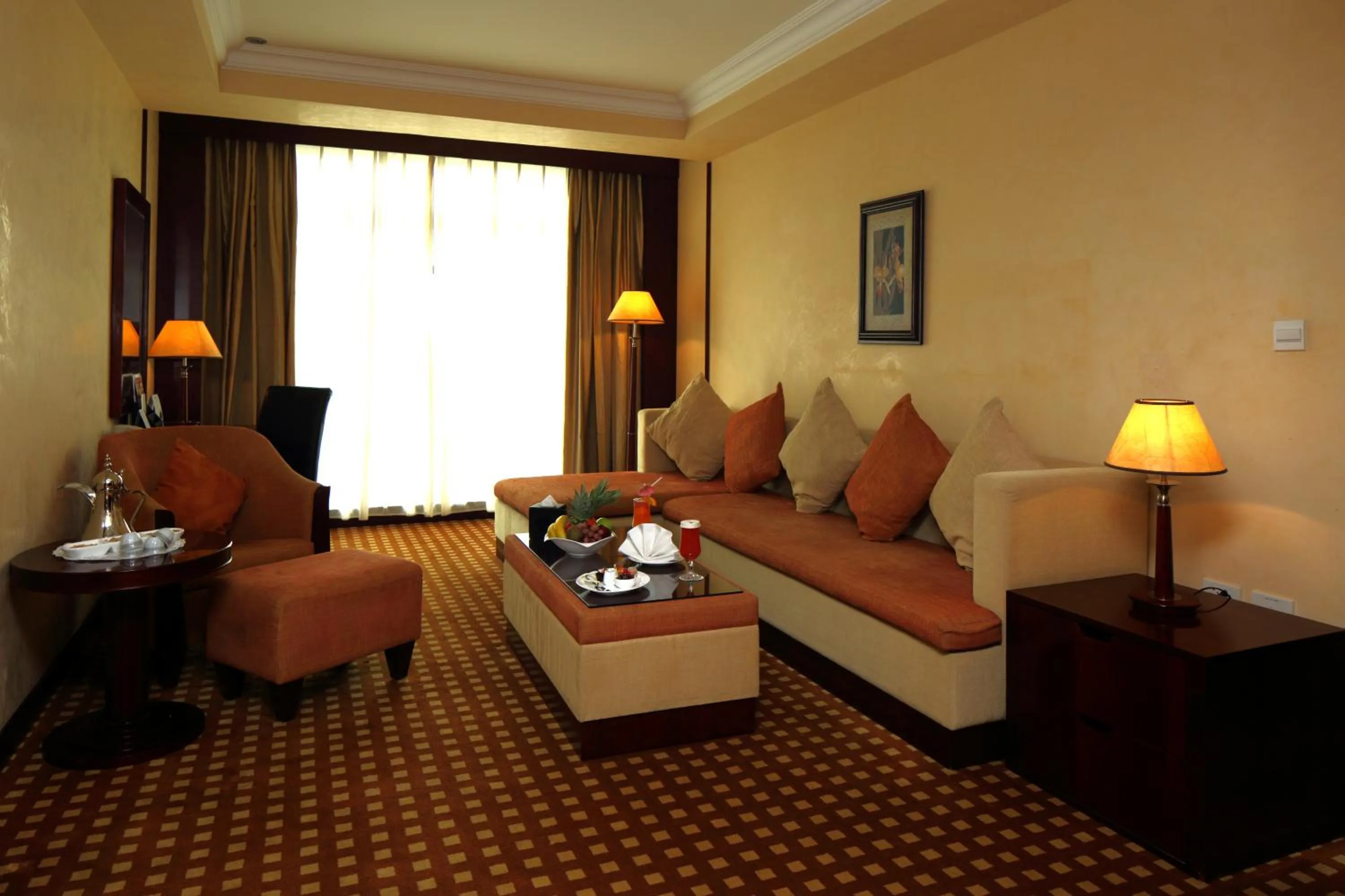 Living room in Ramada Riyadh Hotel