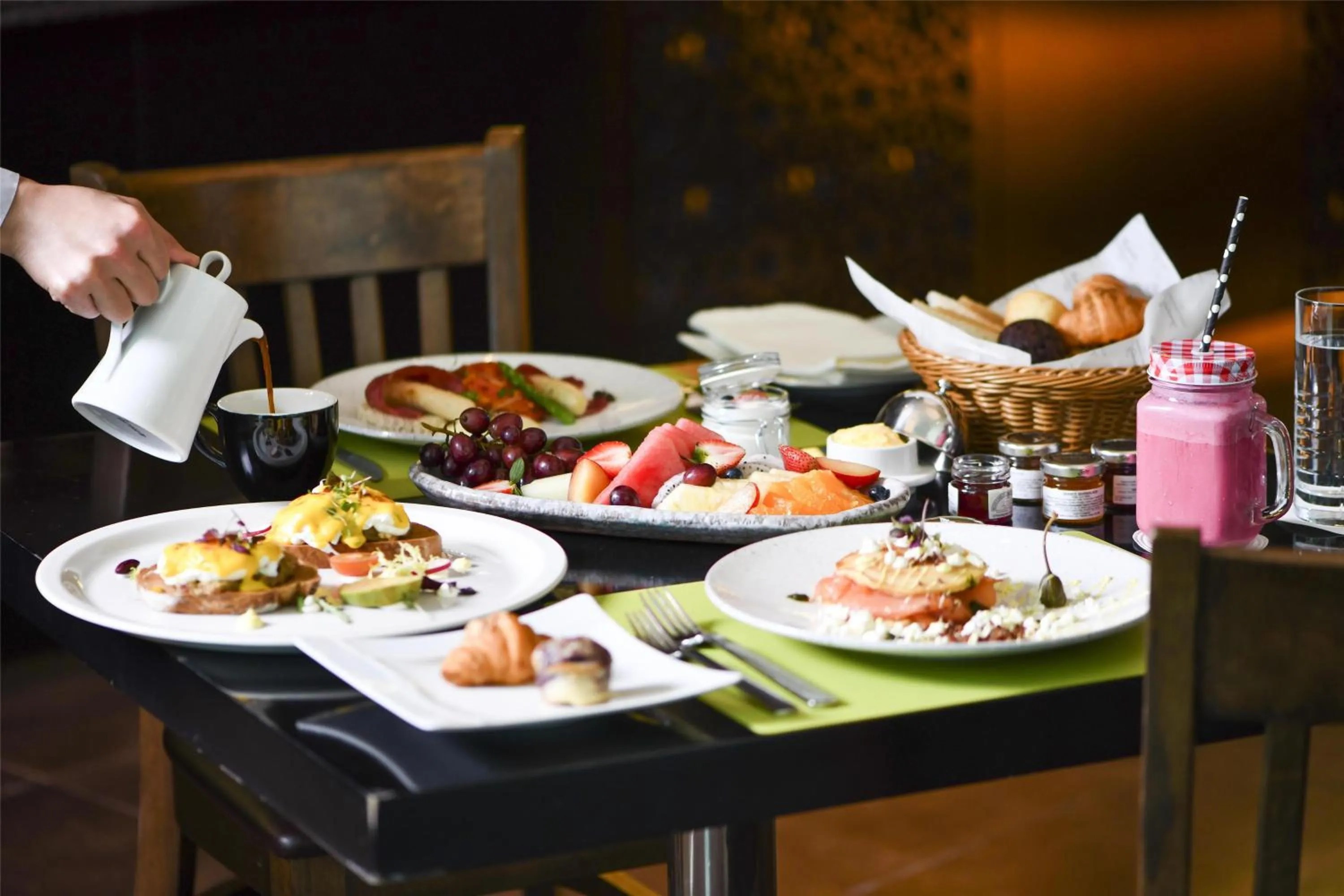 Breakfast in Kempinski Residences & Suites, Doha