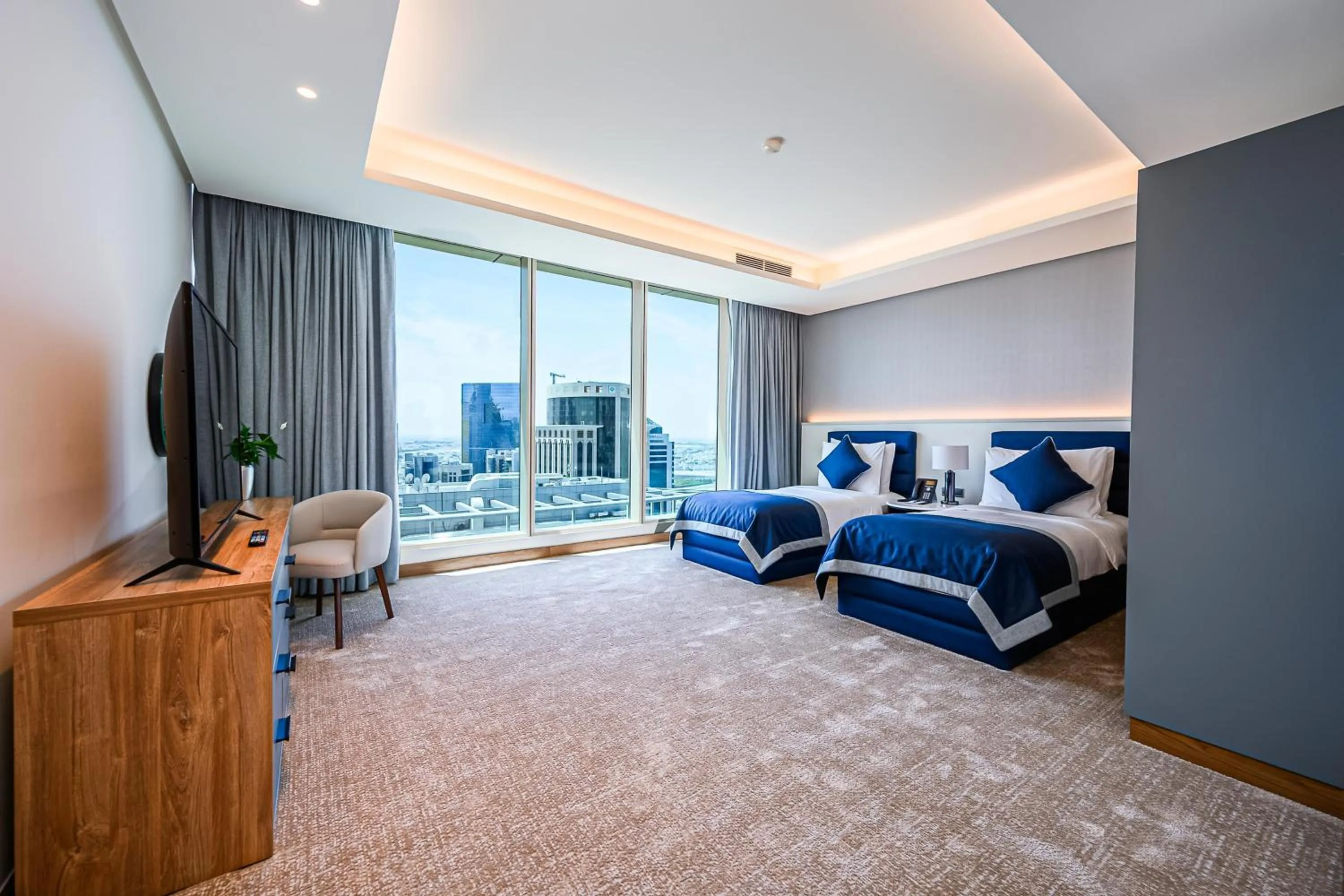 Photo of the whole room, Bed in Kempinski Residences & Suites, Doha