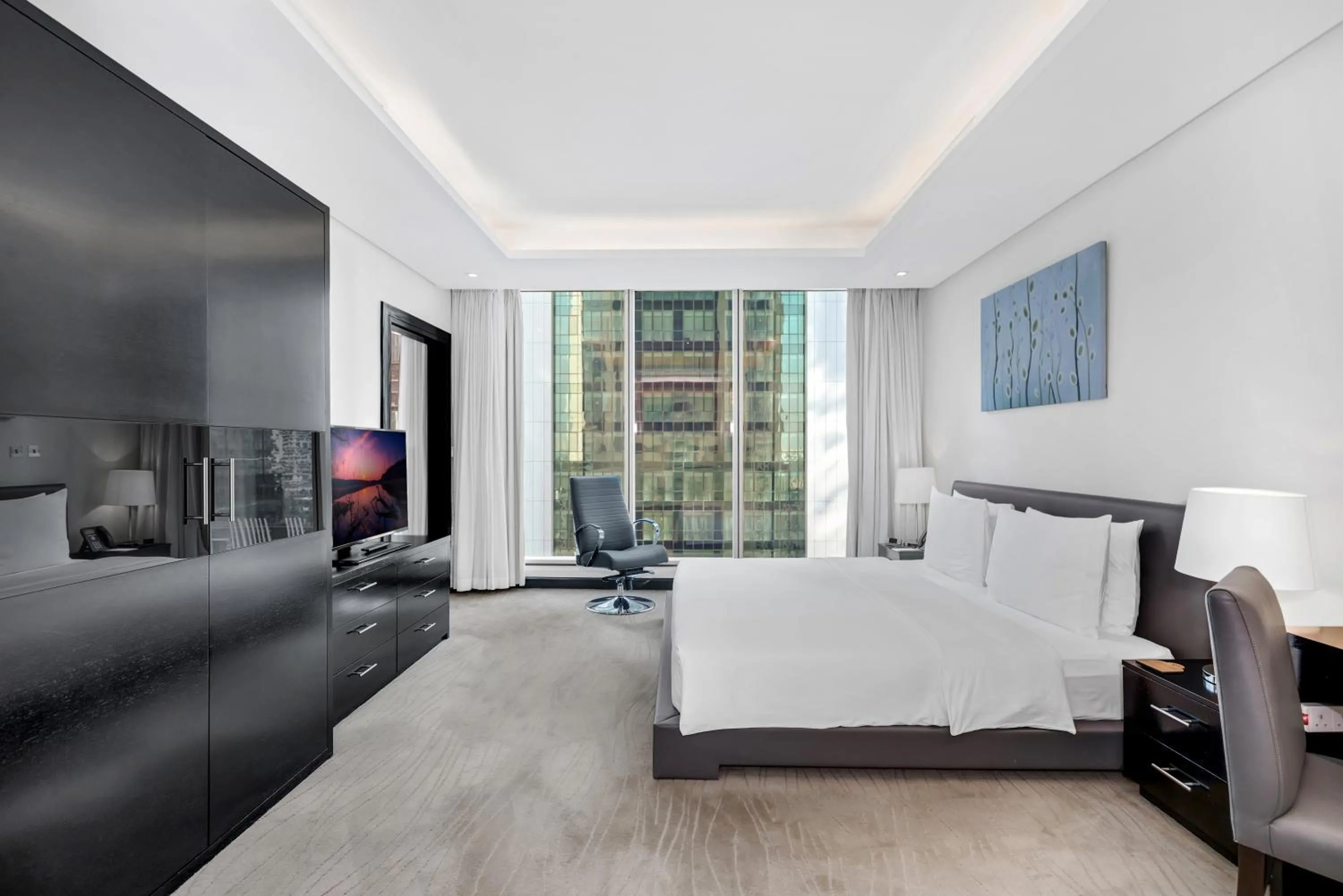 Bedroom, Bed in Kempinski Residences & Suites, Doha