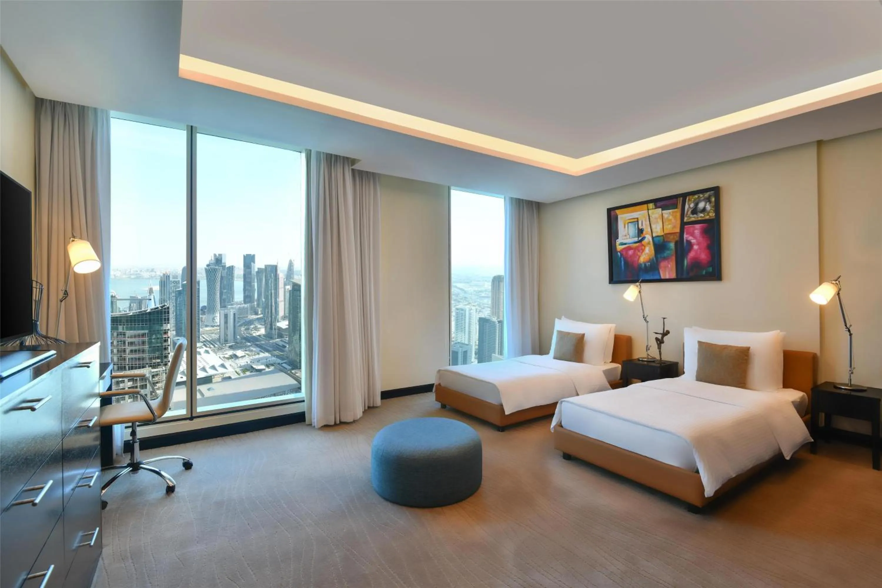 Photo of the whole room, Bed in Kempinski Residences & Suites, Doha