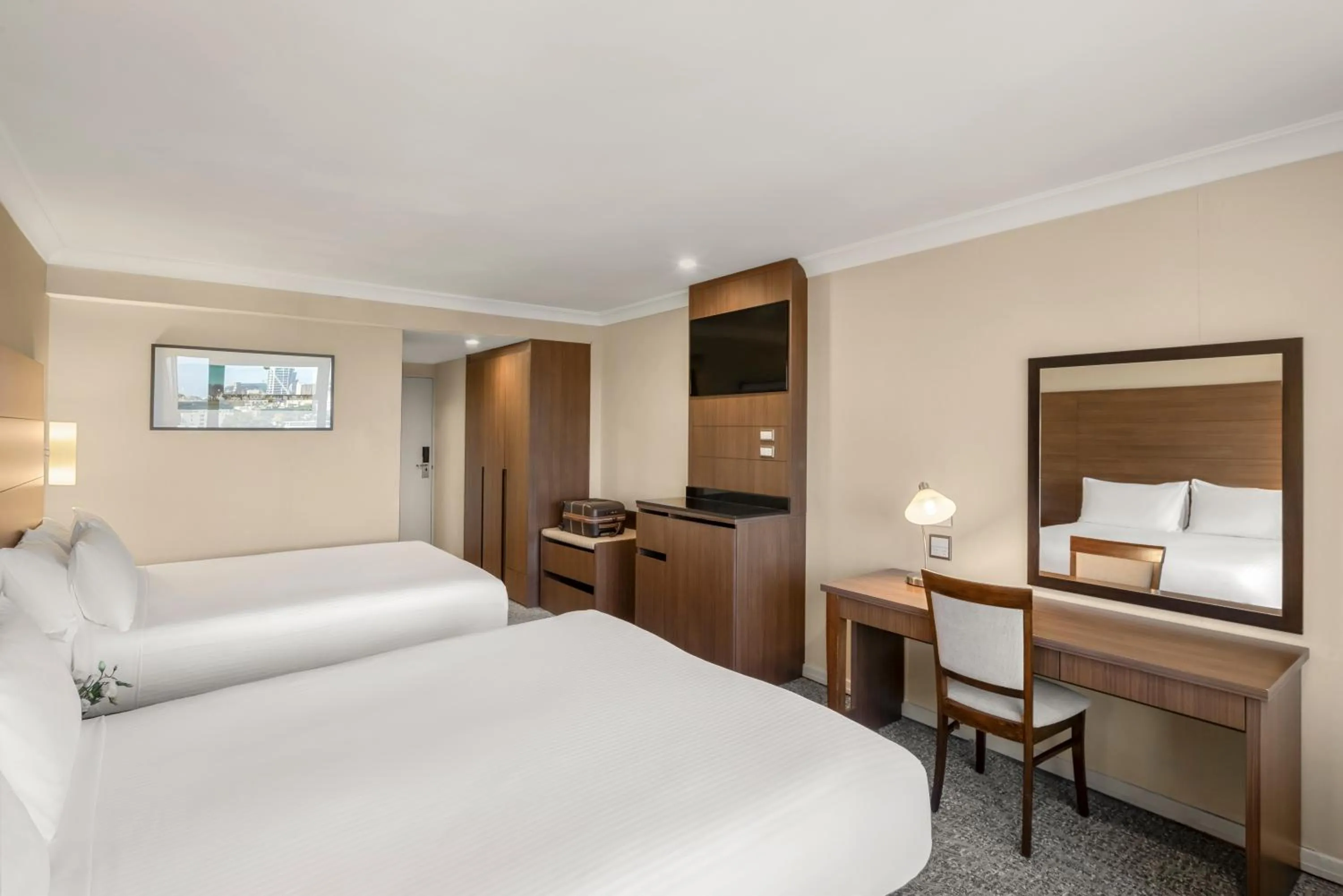 Bed in The Sydney Boulevard Hotel