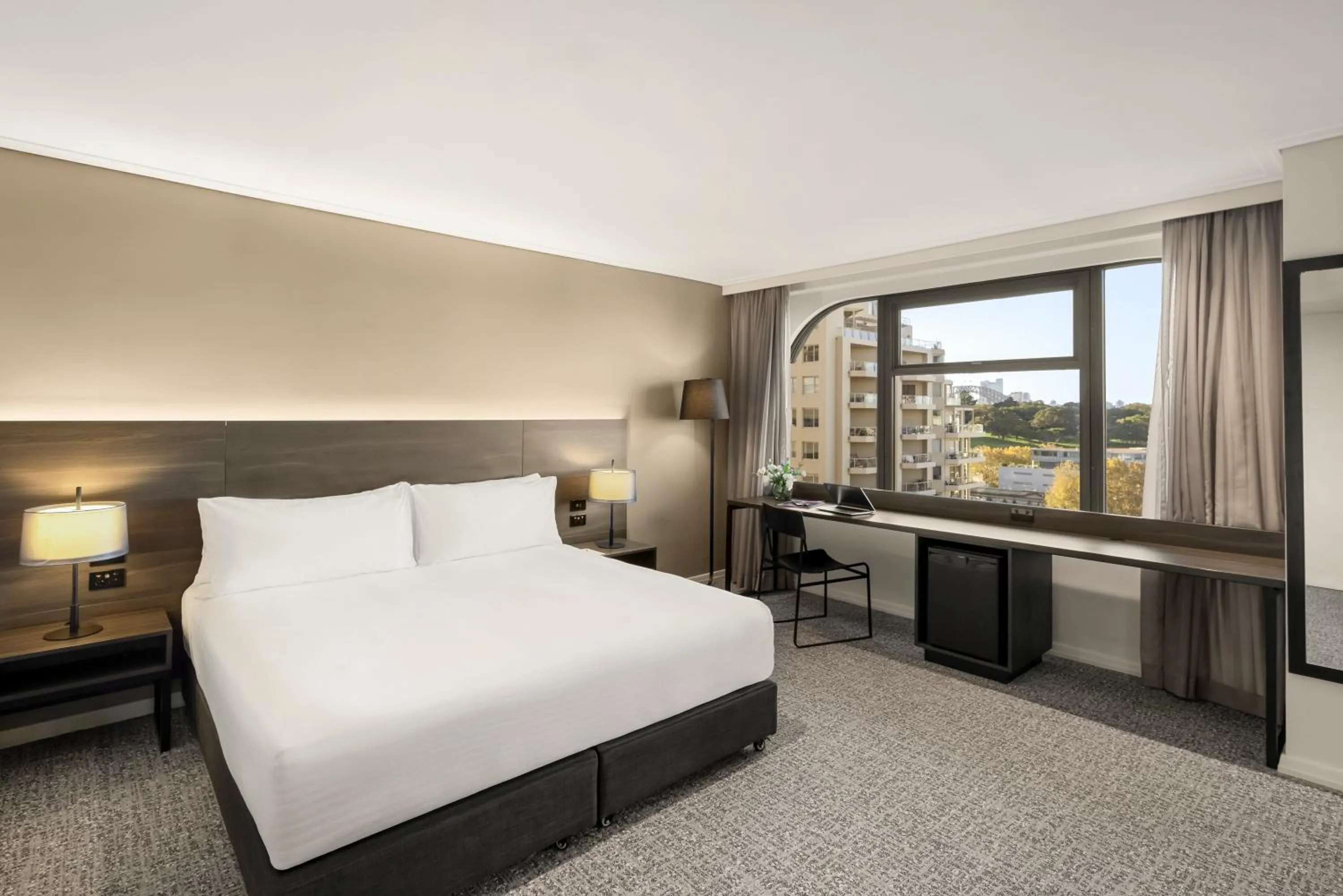 Bed in The Sydney Boulevard Hotel