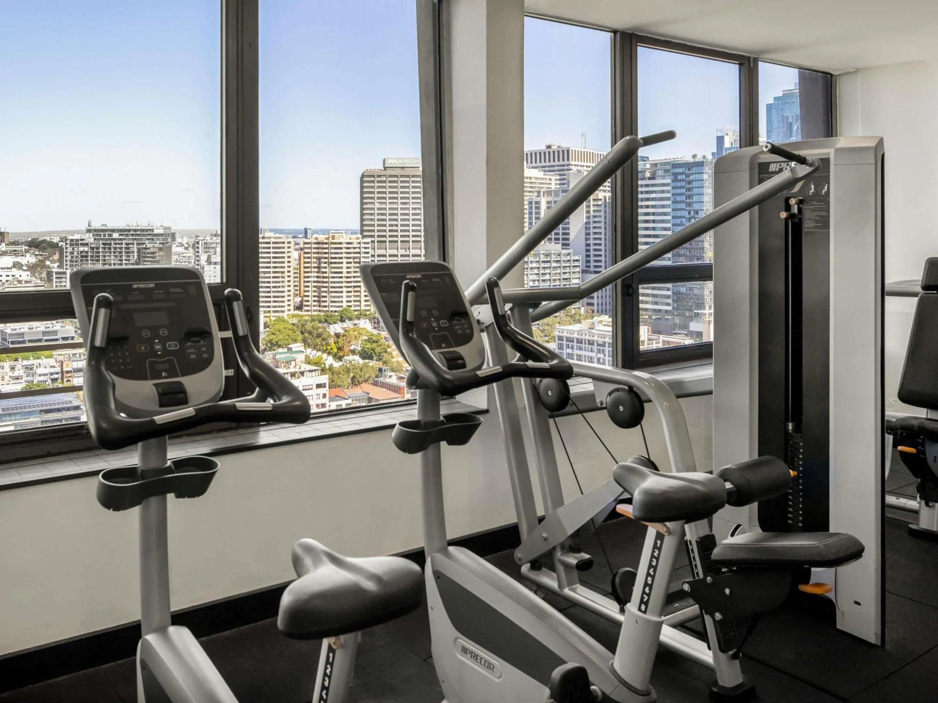 Fitness centre/facilities in The Sydney Boulevard Hotel