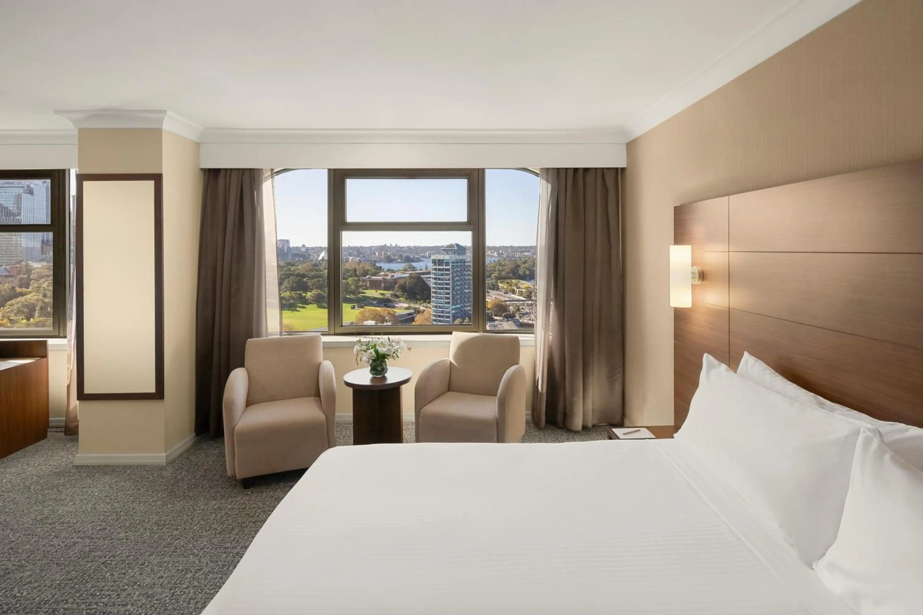 Bed in The Sydney Boulevard Hotel