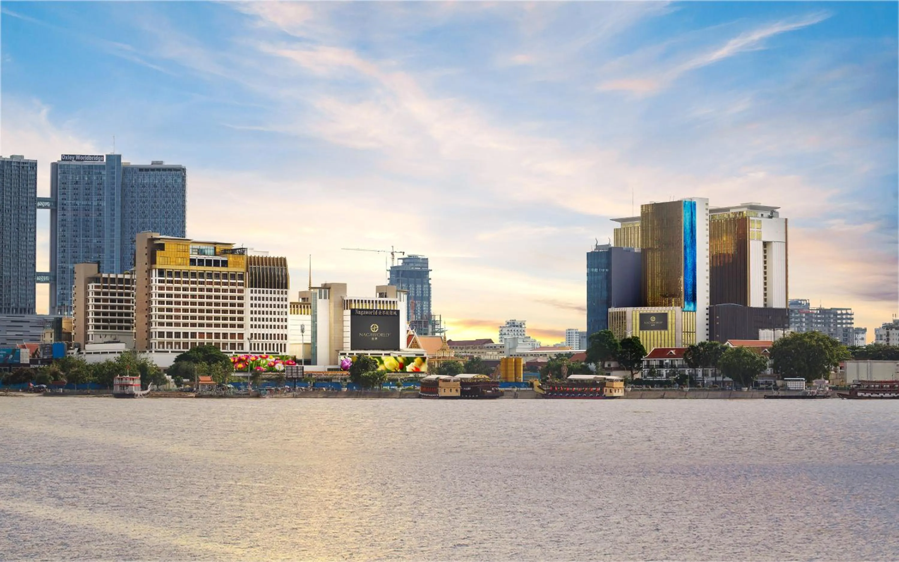 Property building in NagaWorld Hotel & Entertainment Complex