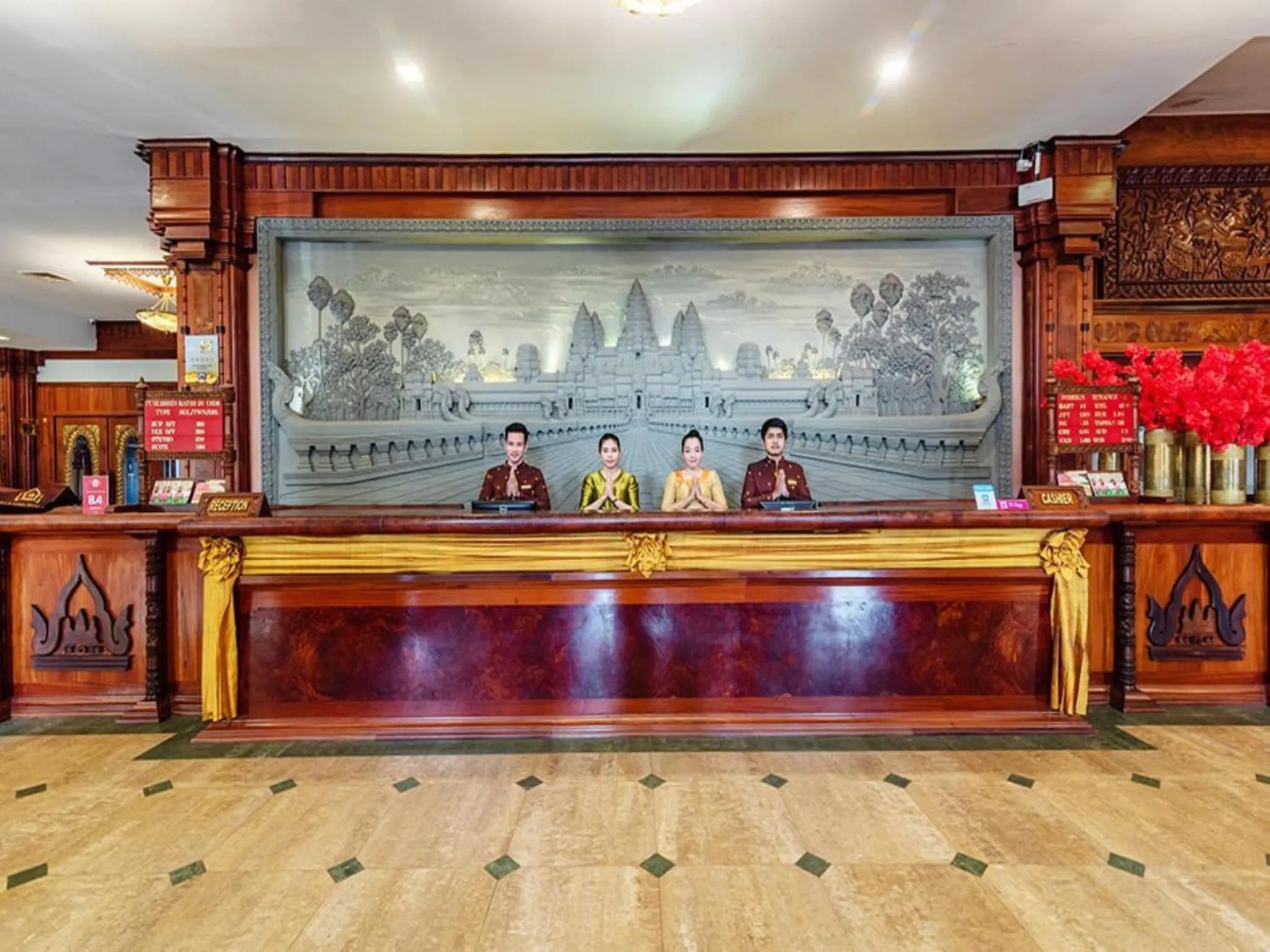 Lobby or reception in Empress Angkor Resort & Spa