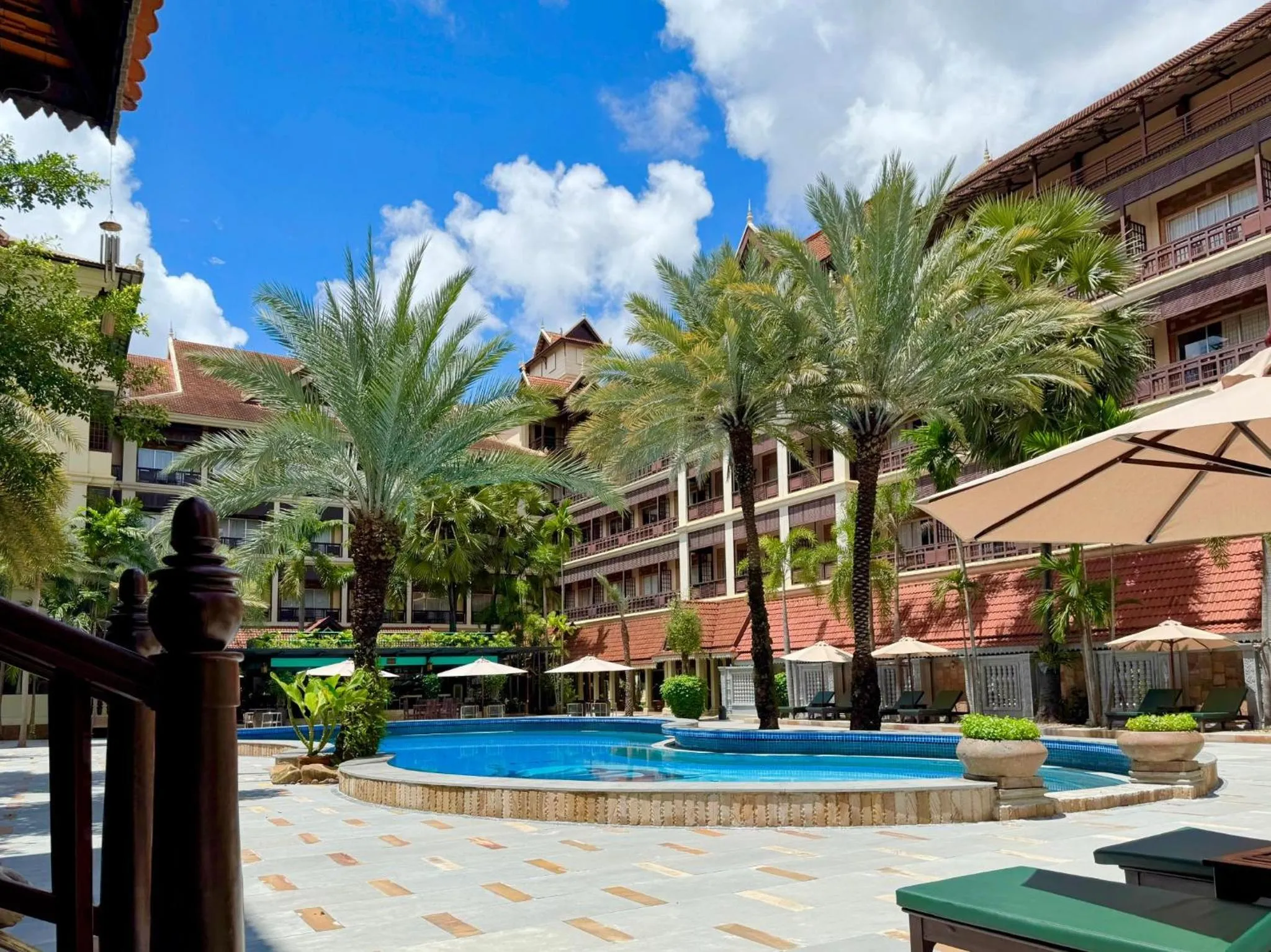 Swimming pool in Empress Angkor Resort & Spa