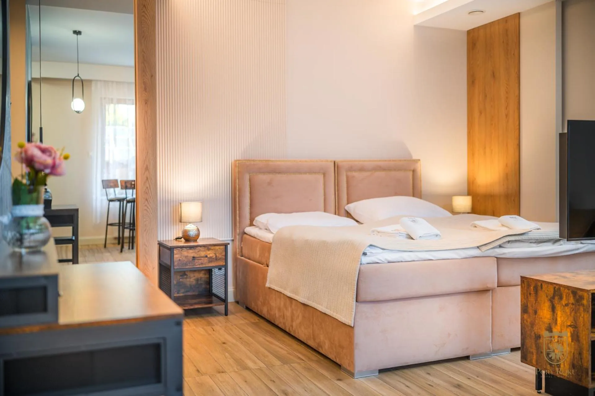 Bed in Hotel Pory Roku