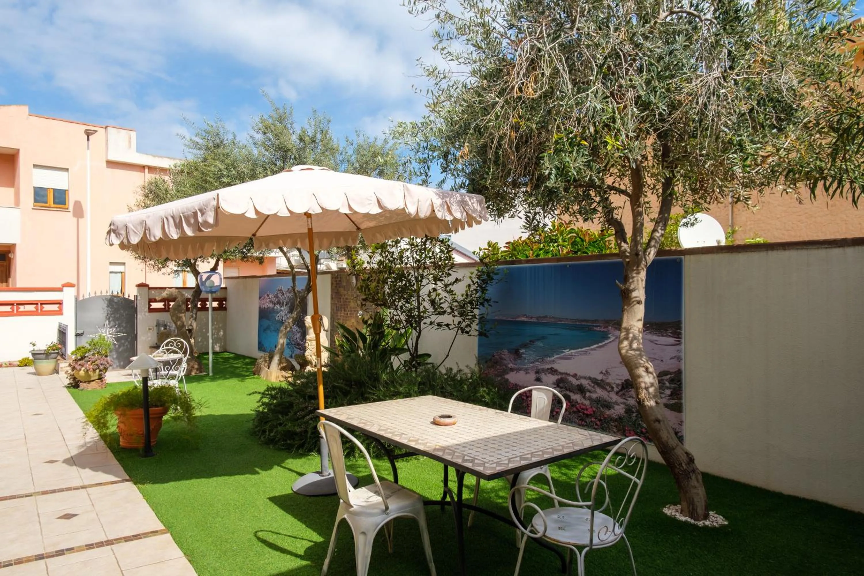 Patio in Villa Piana