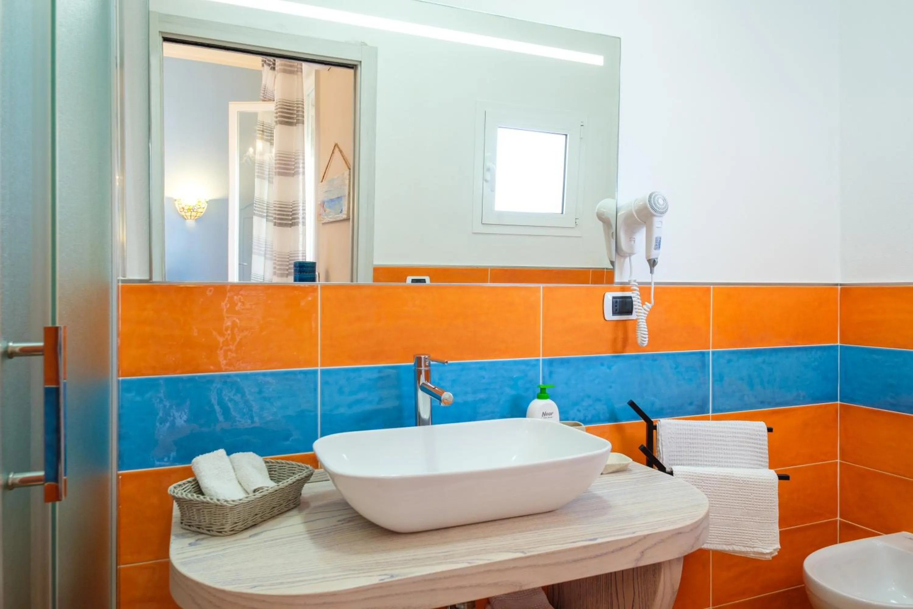 Shower in Villa Piana