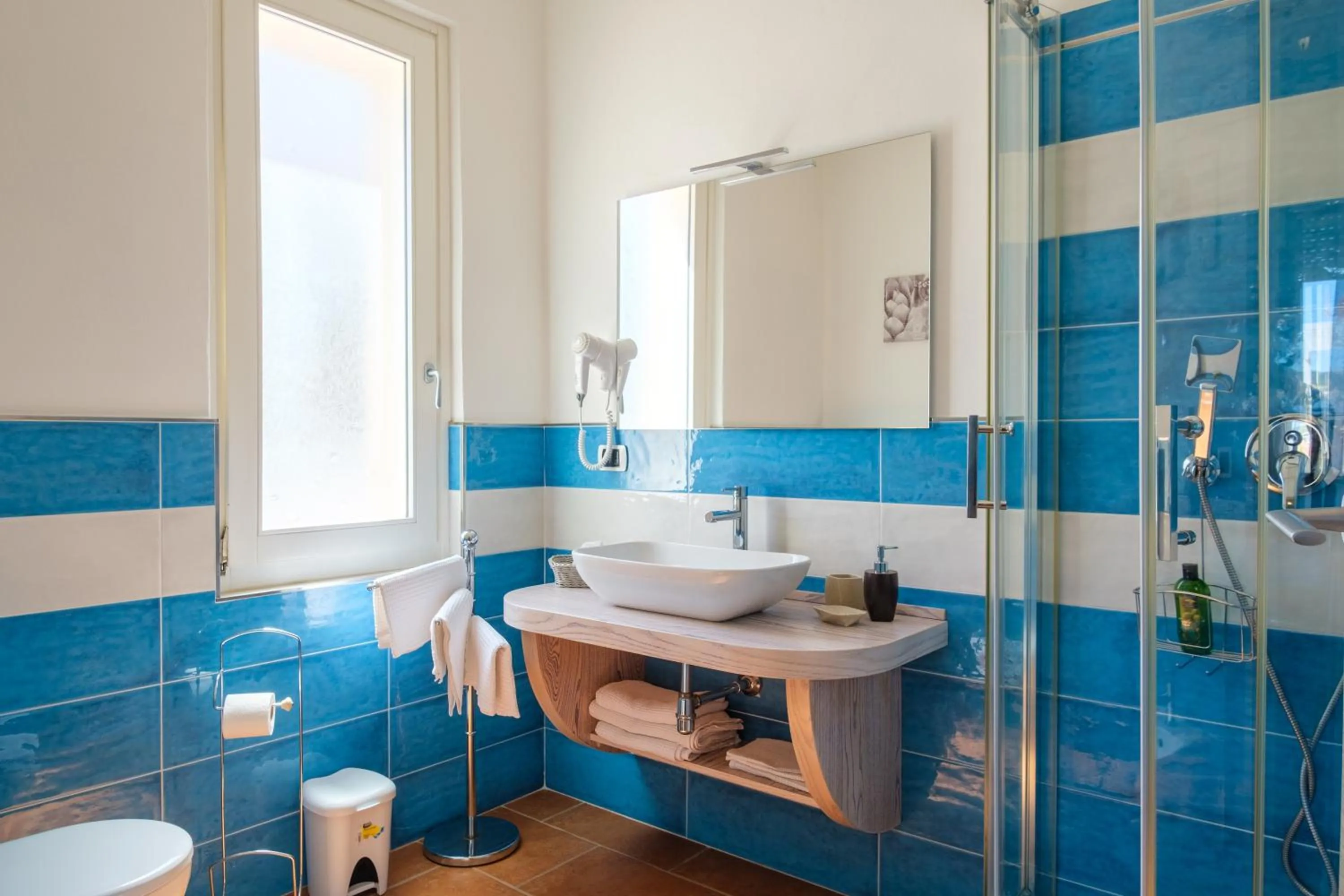 Shower in Villa Piana