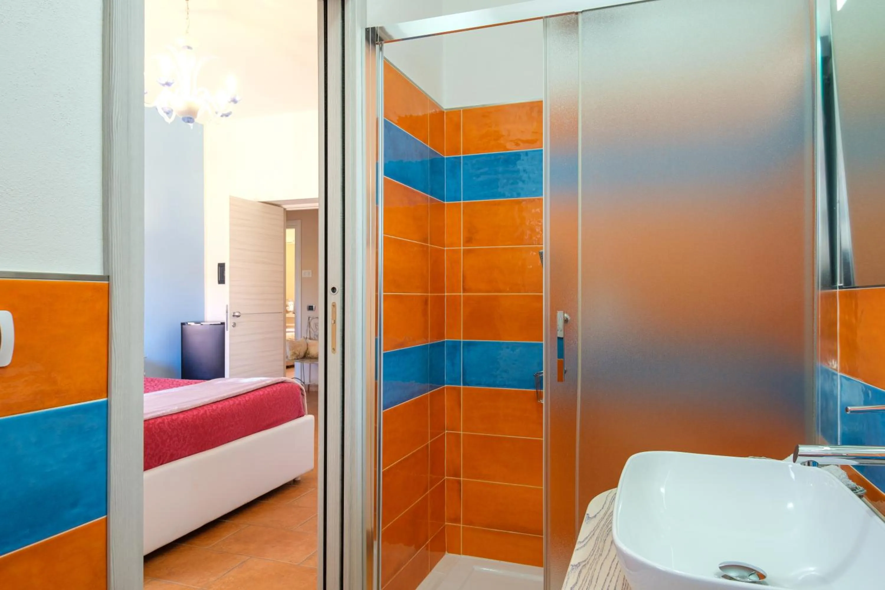 Shower in Villa Piana