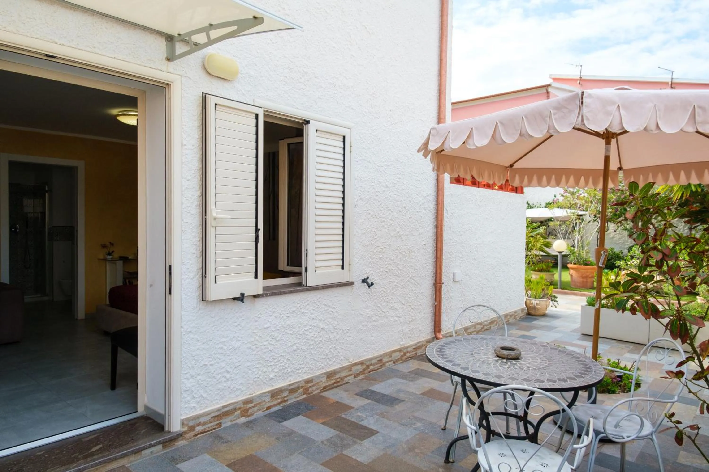 Patio in Villa Piana