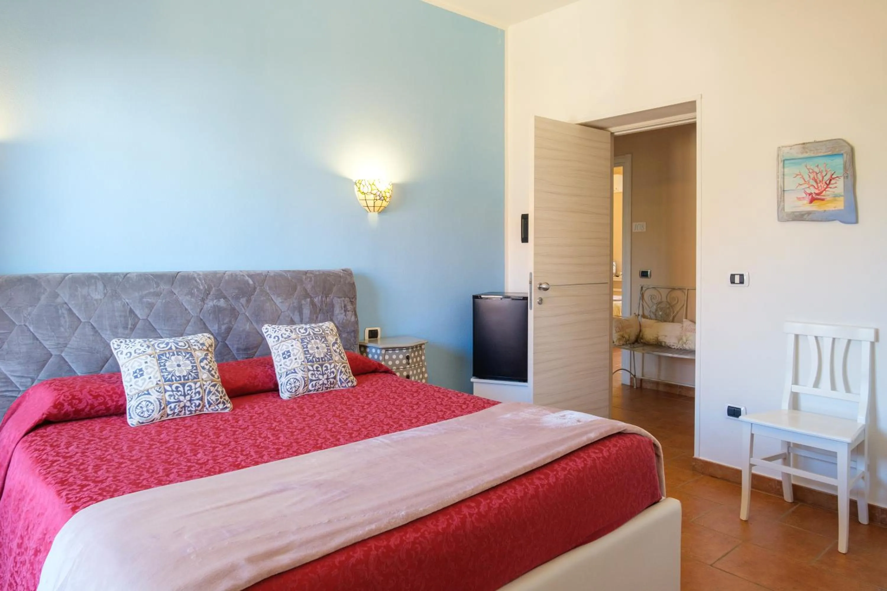 Bed in Villa Piana