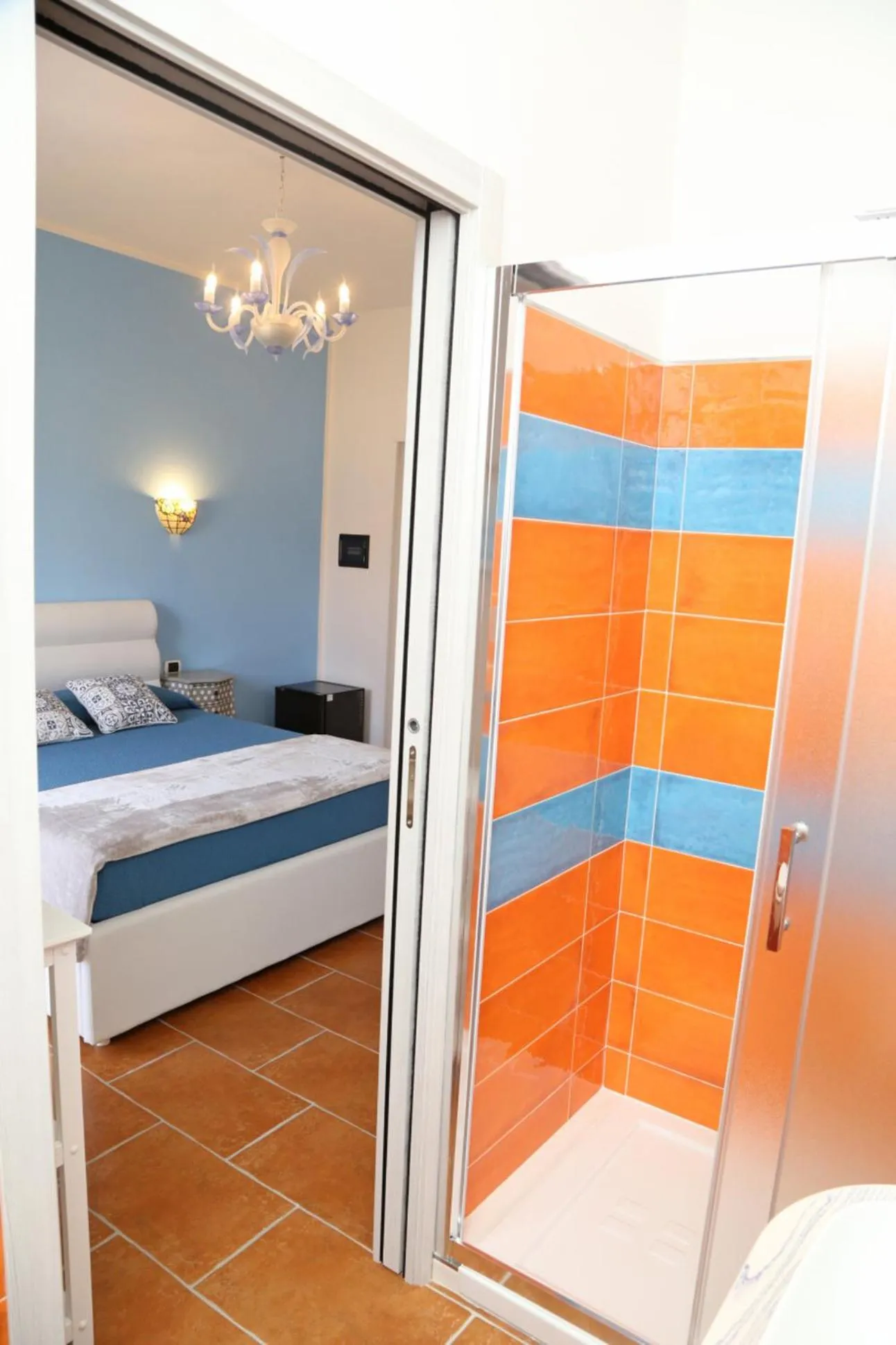 Shower in Villa Piana