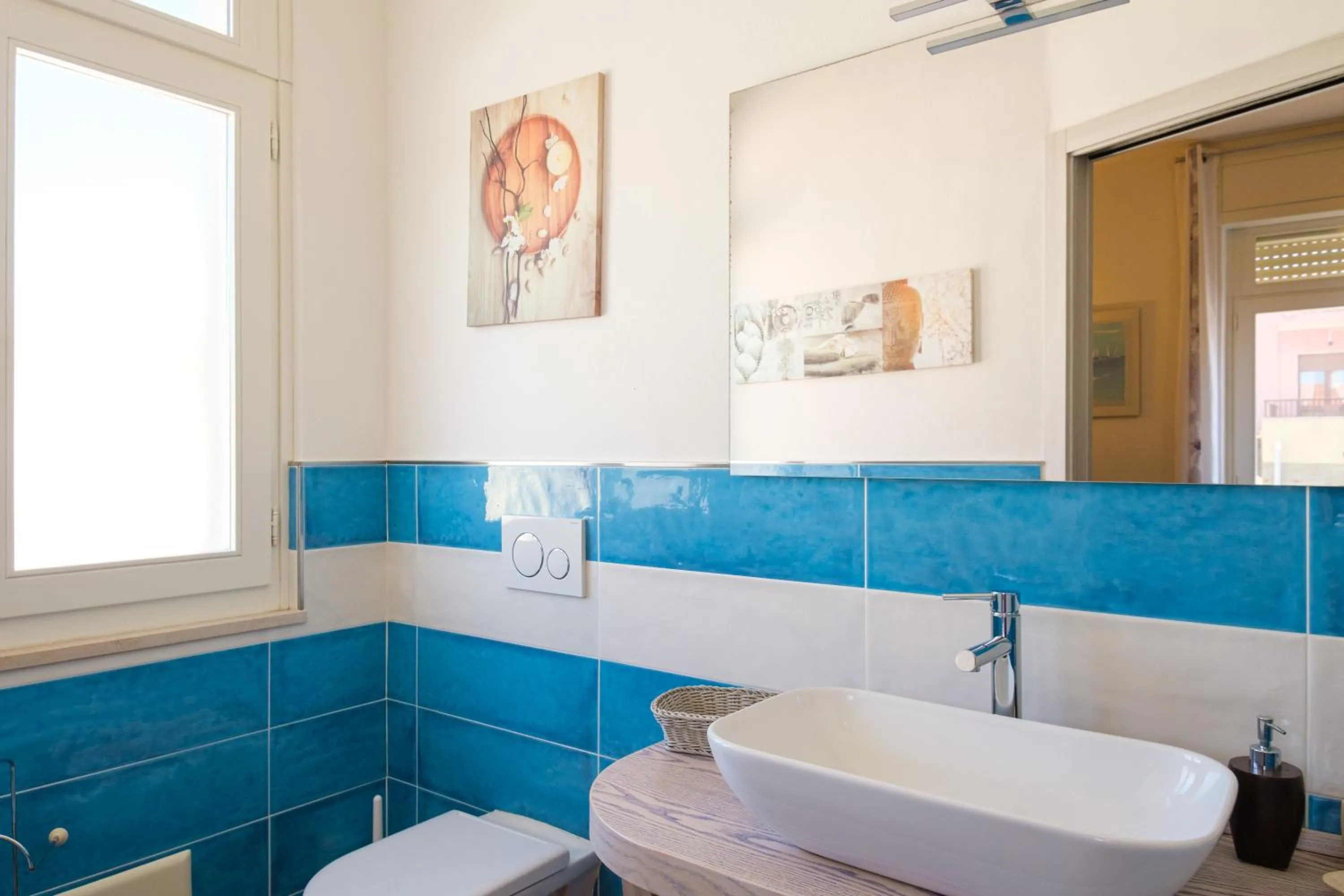 Shower in Villa Piana