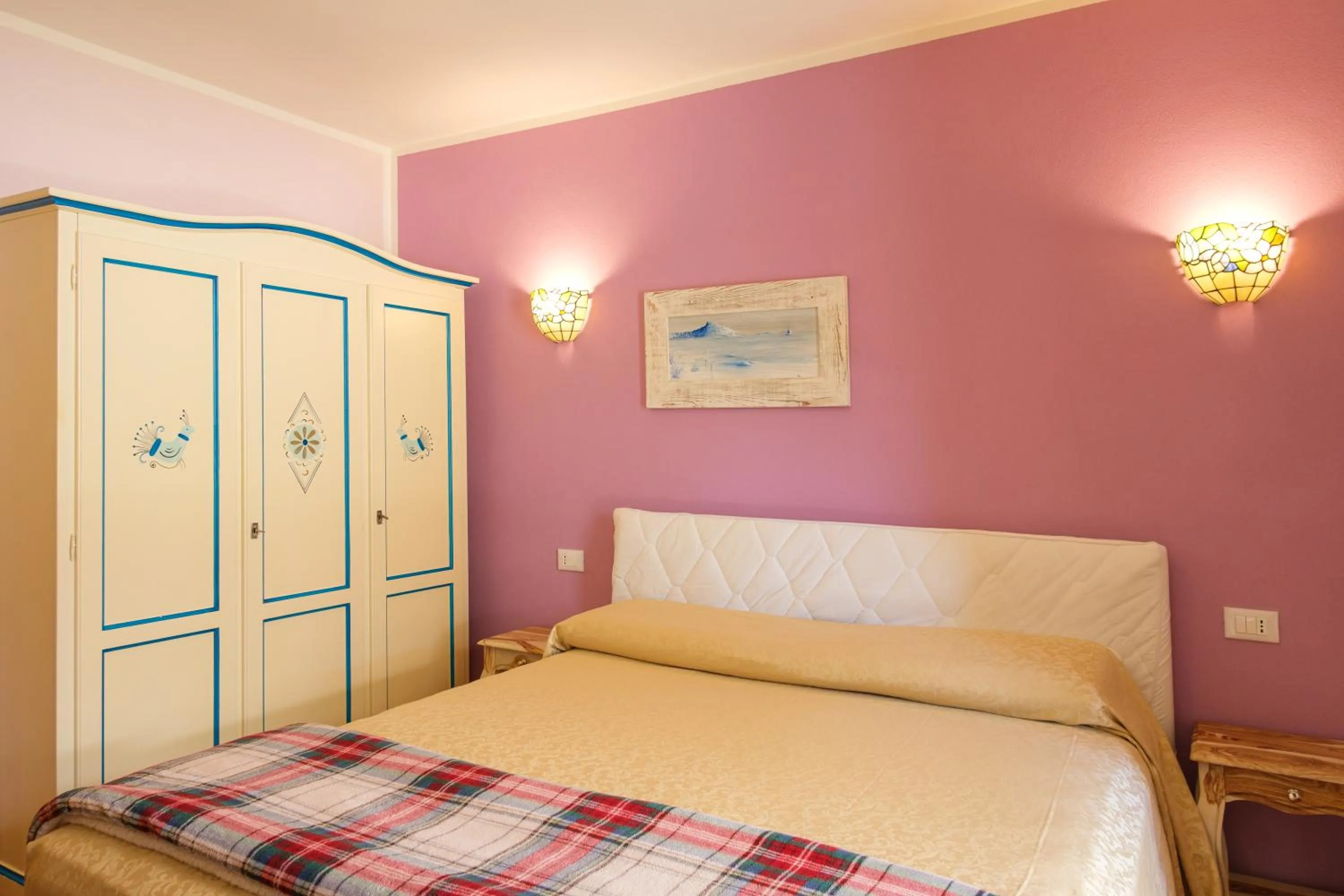 Bed in Villa Piana