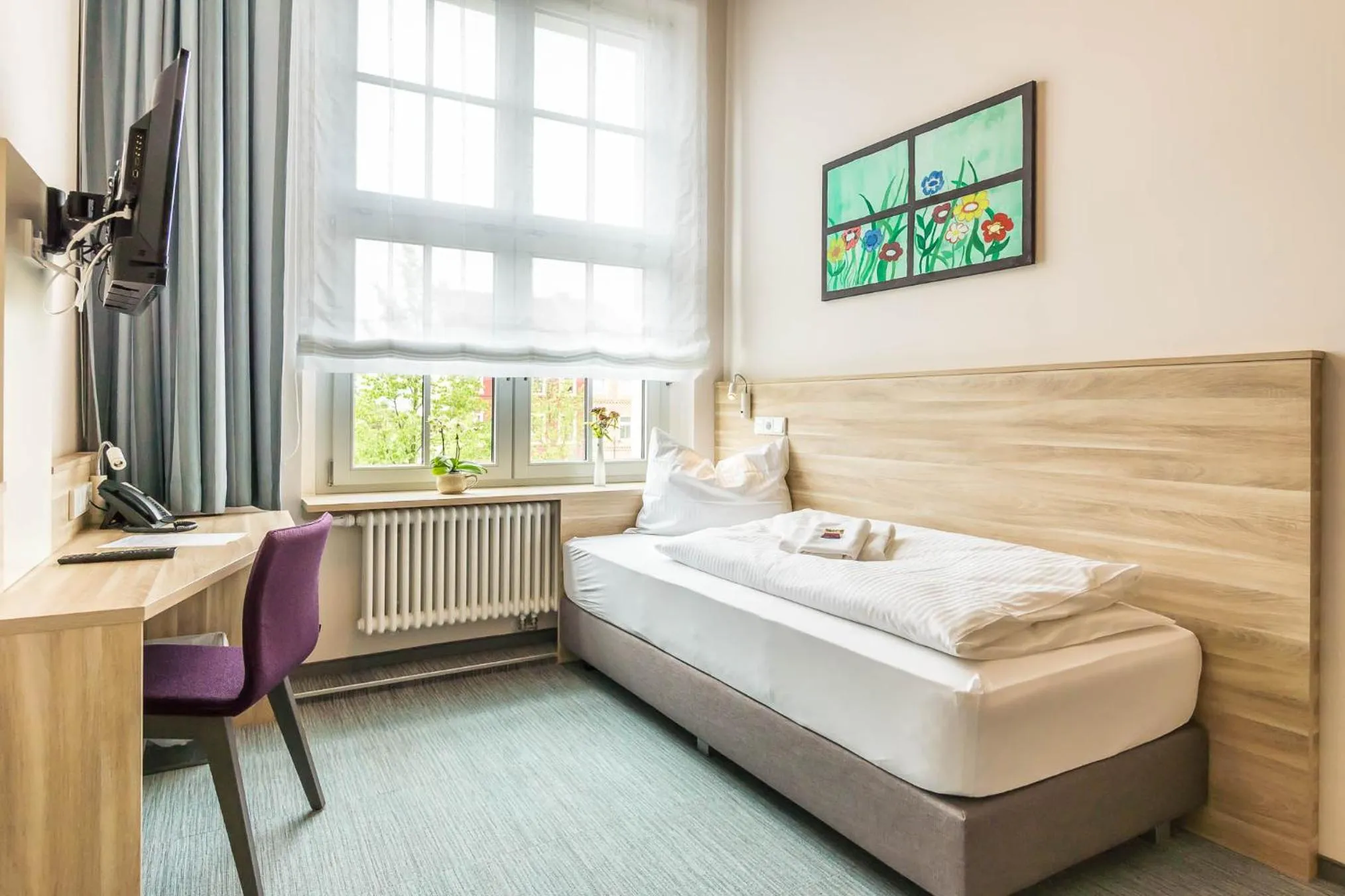 Day, Bed in Schumanns Garten