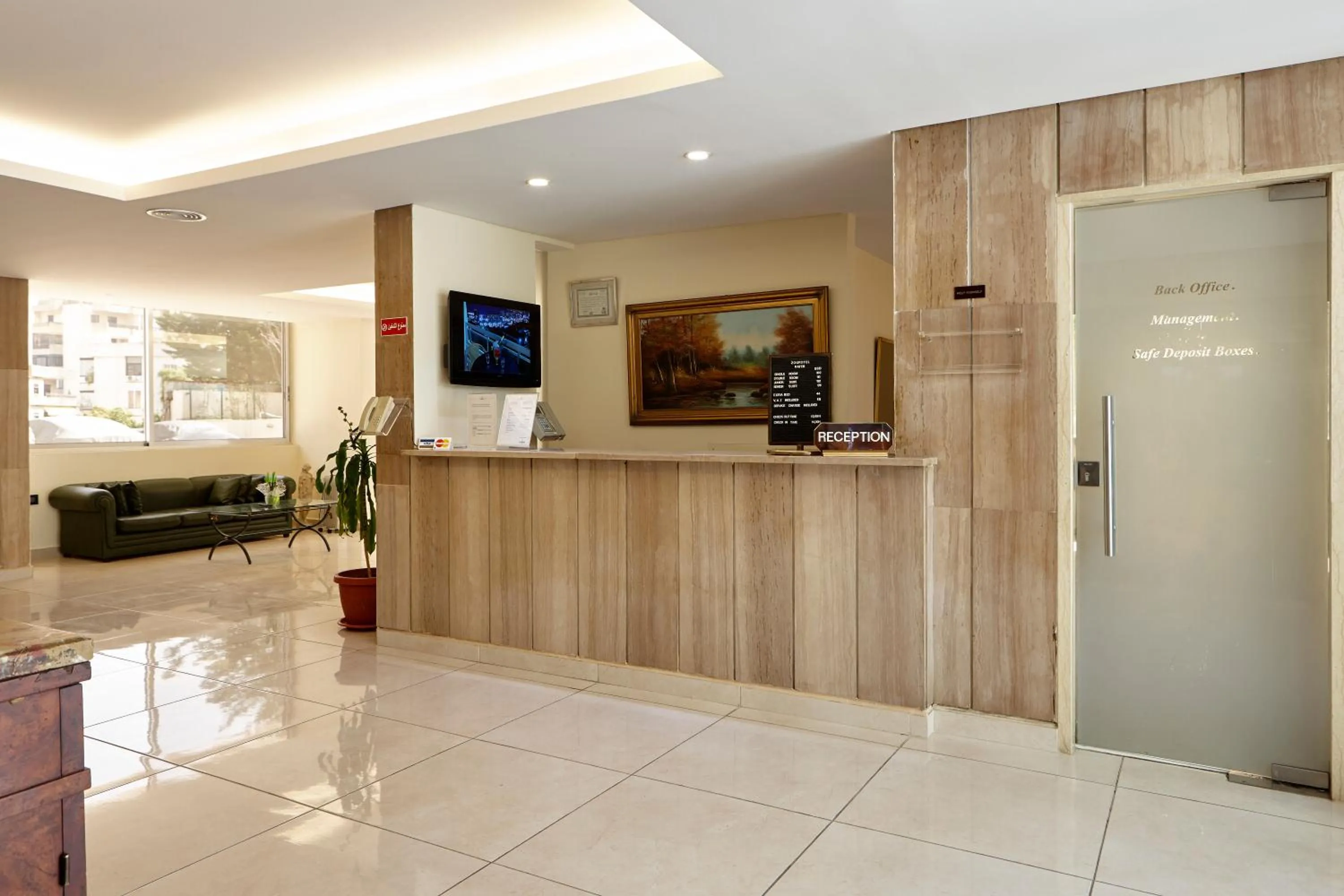 Lobby or reception in Zoukotel Hotel
