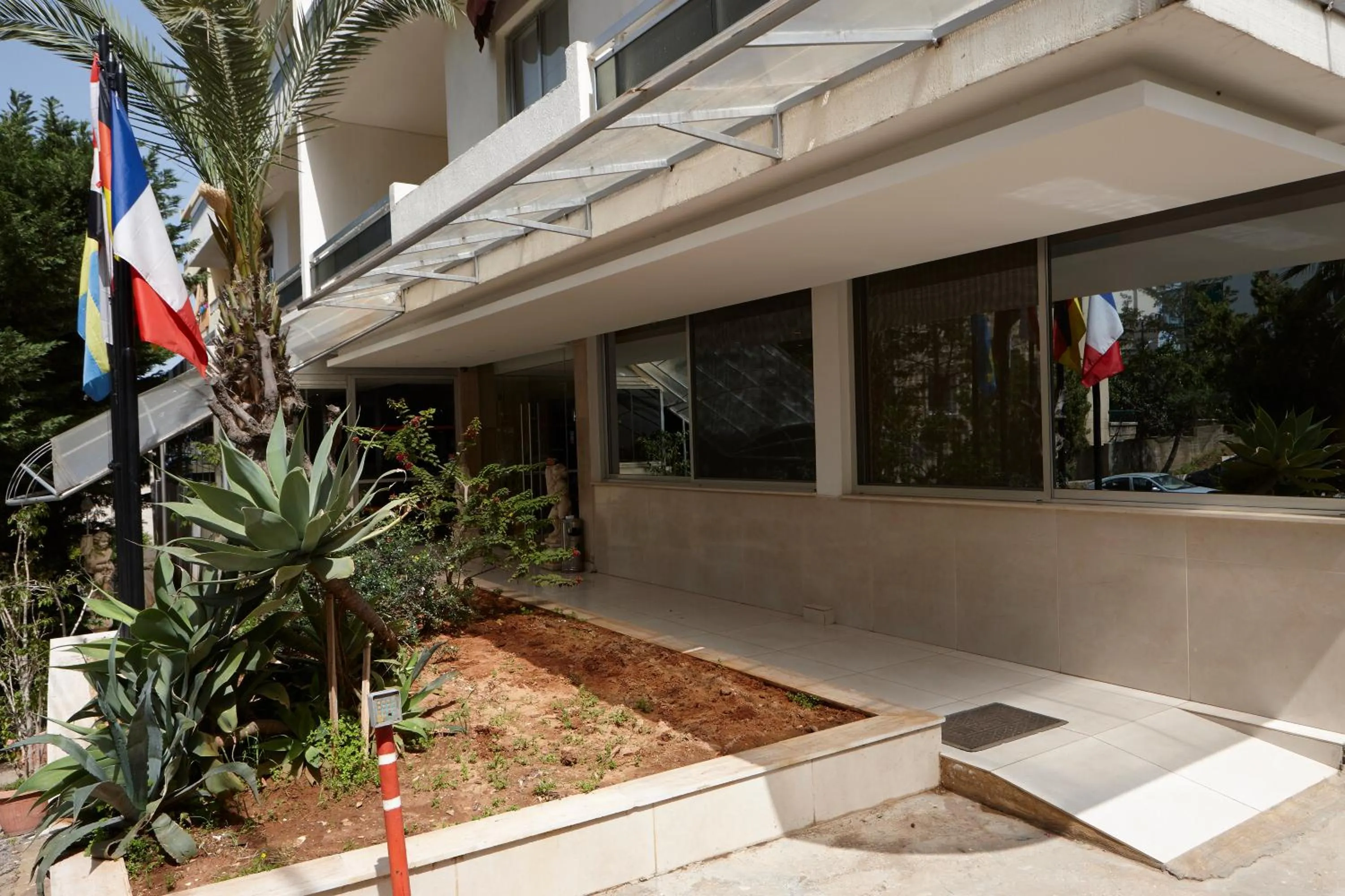 Facade/entrance in Zoukotel Hotel