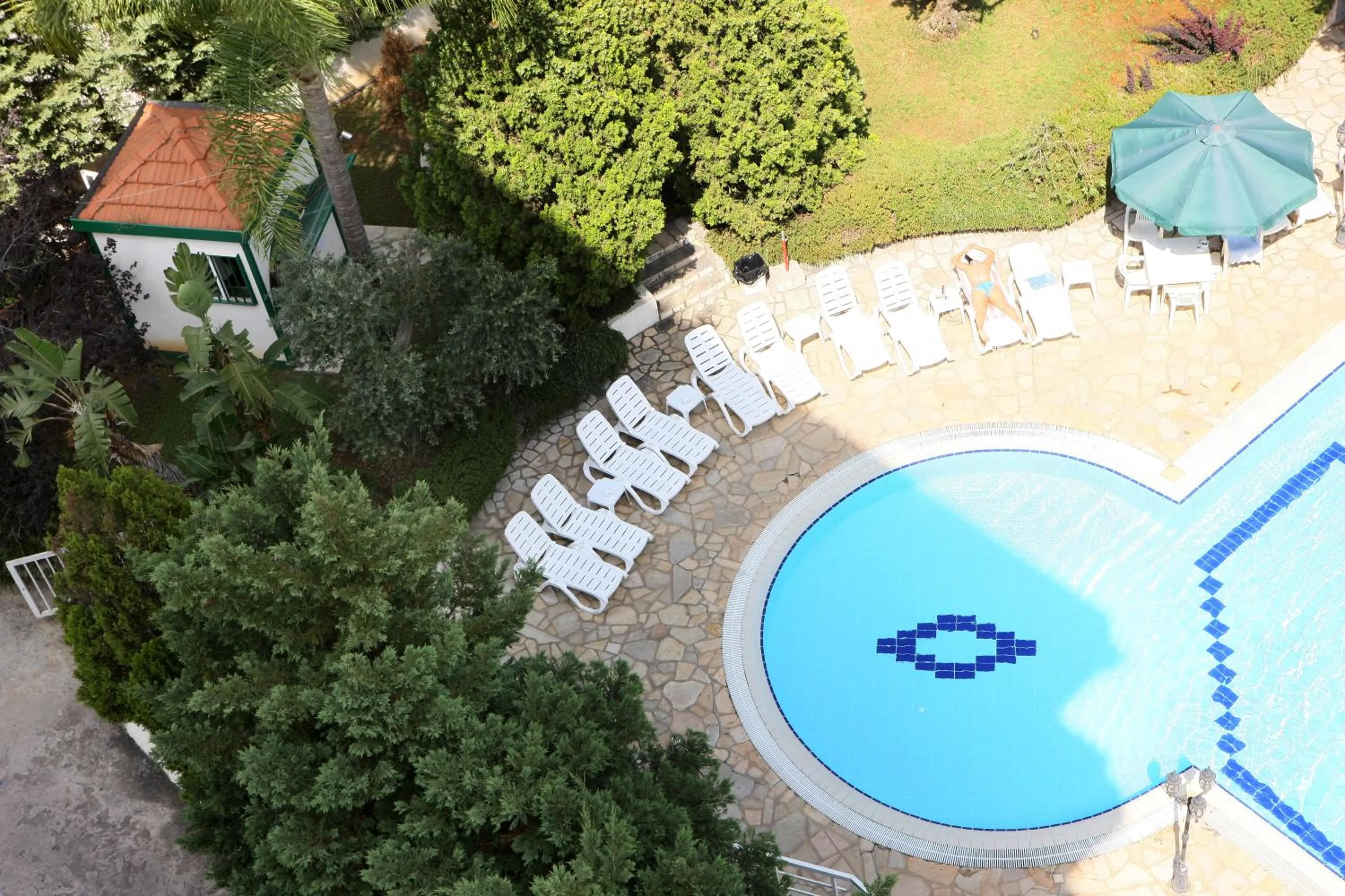 Pool view in Zoukotel Hotel