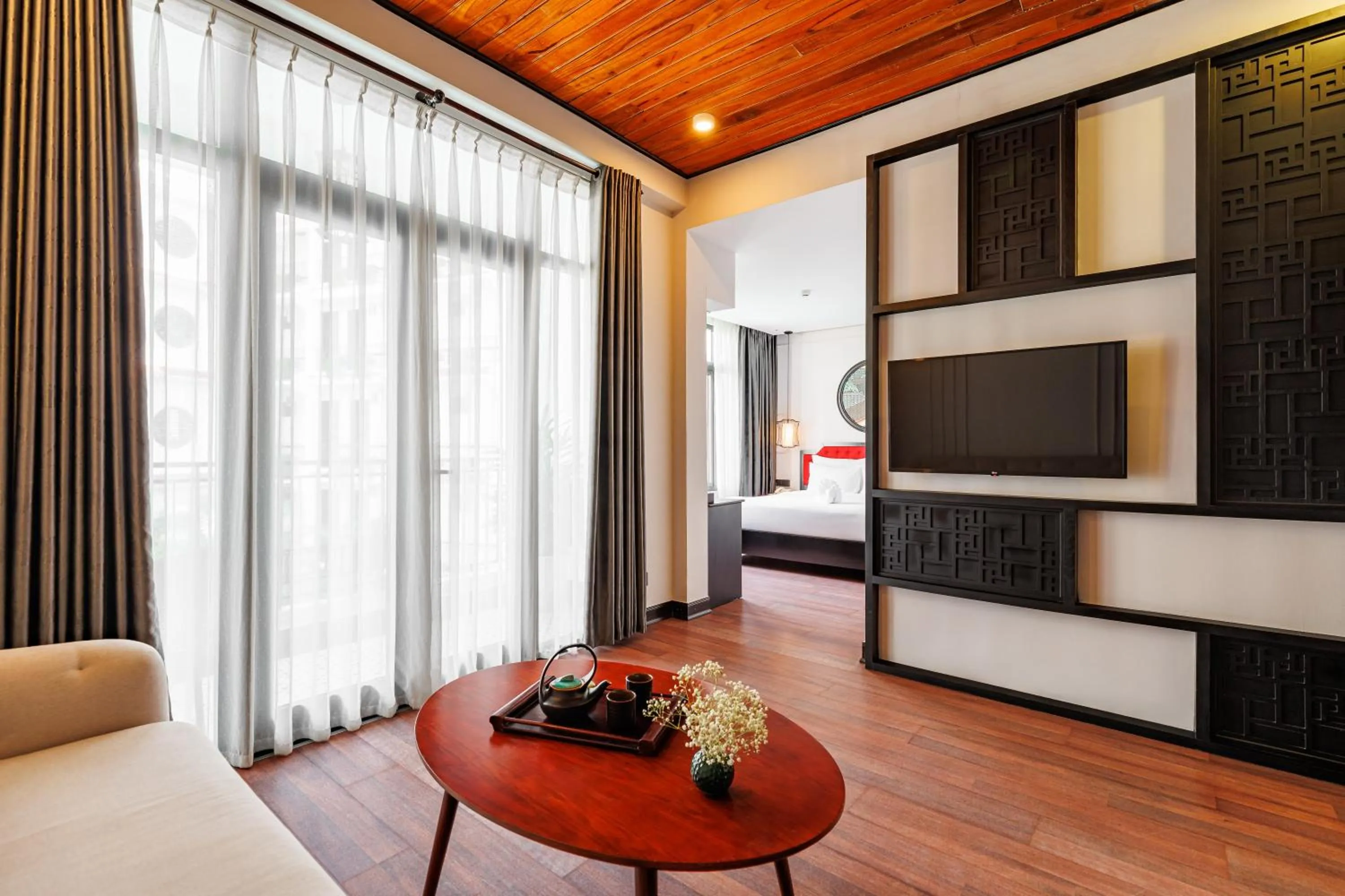 TV and multimedia, Bed in Hadana Boutique Resort Hoi An