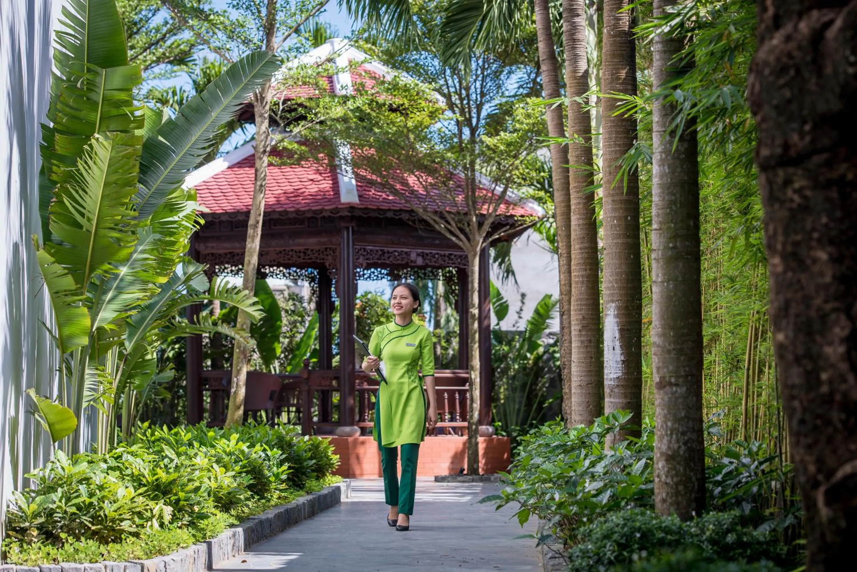Garden in Hadana Boutique Resort Hoi An