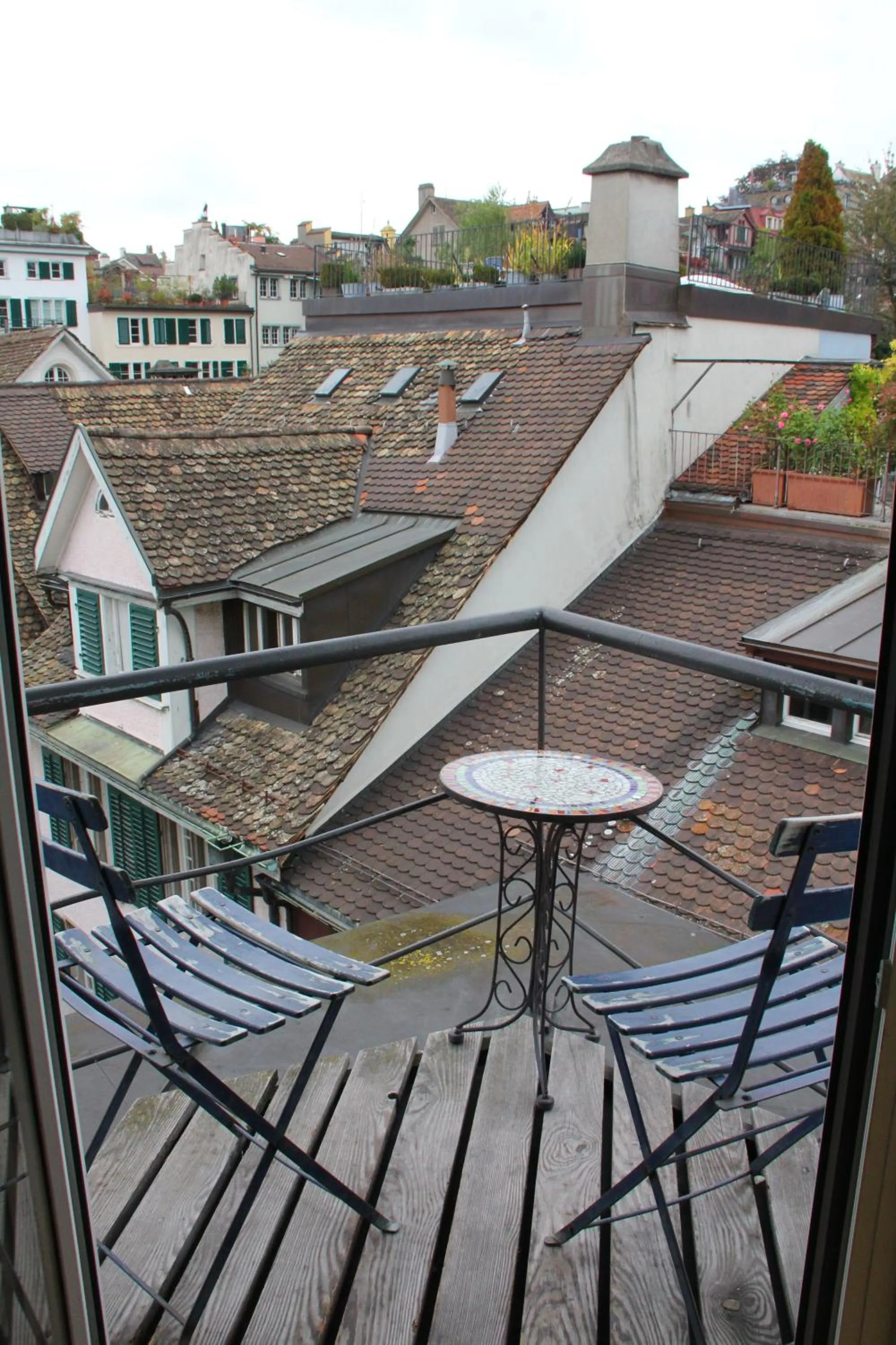Balcony/Terrace in Oldtown Hostel Otter