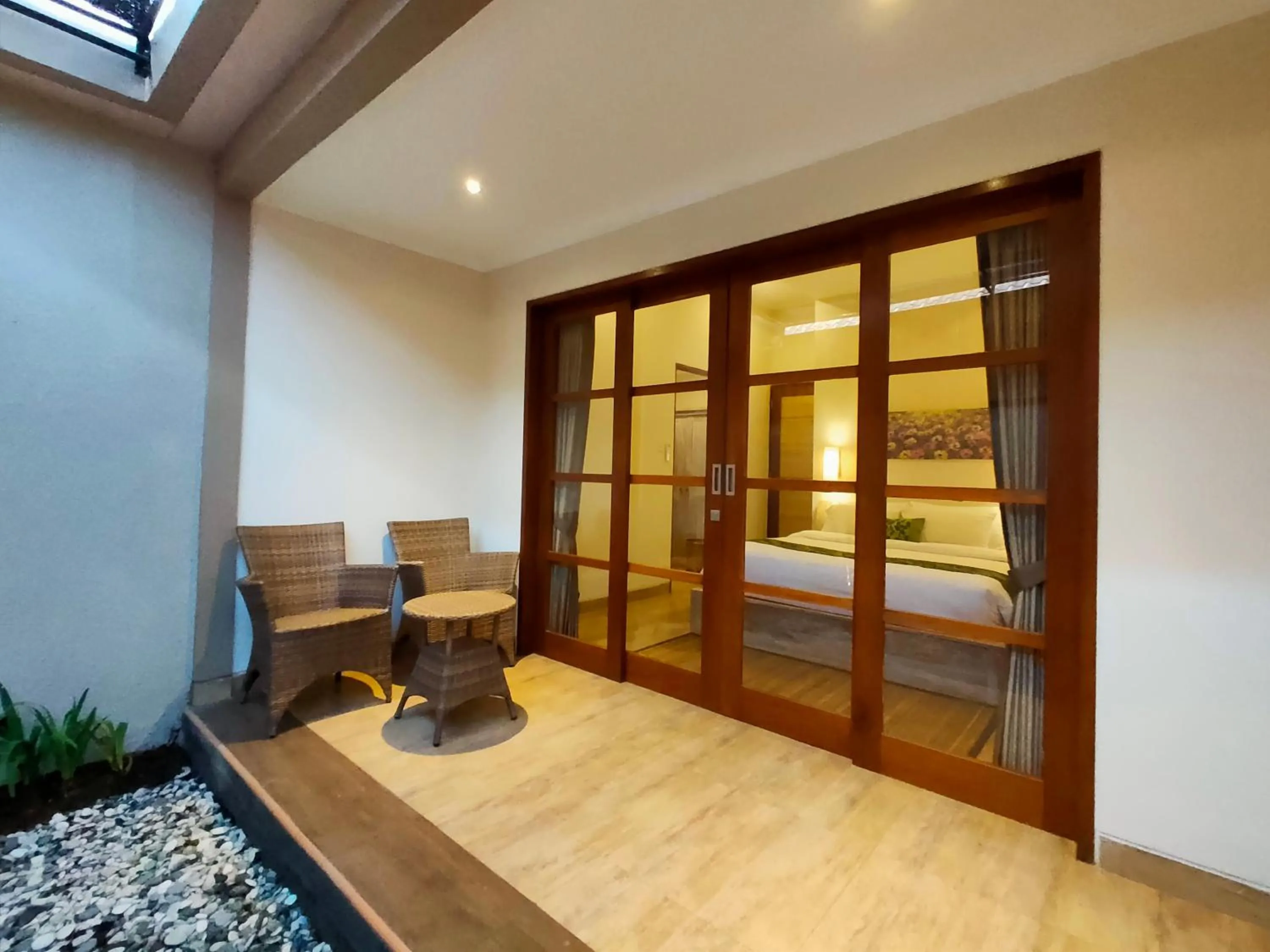 Balcony/Terrace in Taman Amertha Villas by Maha Bali