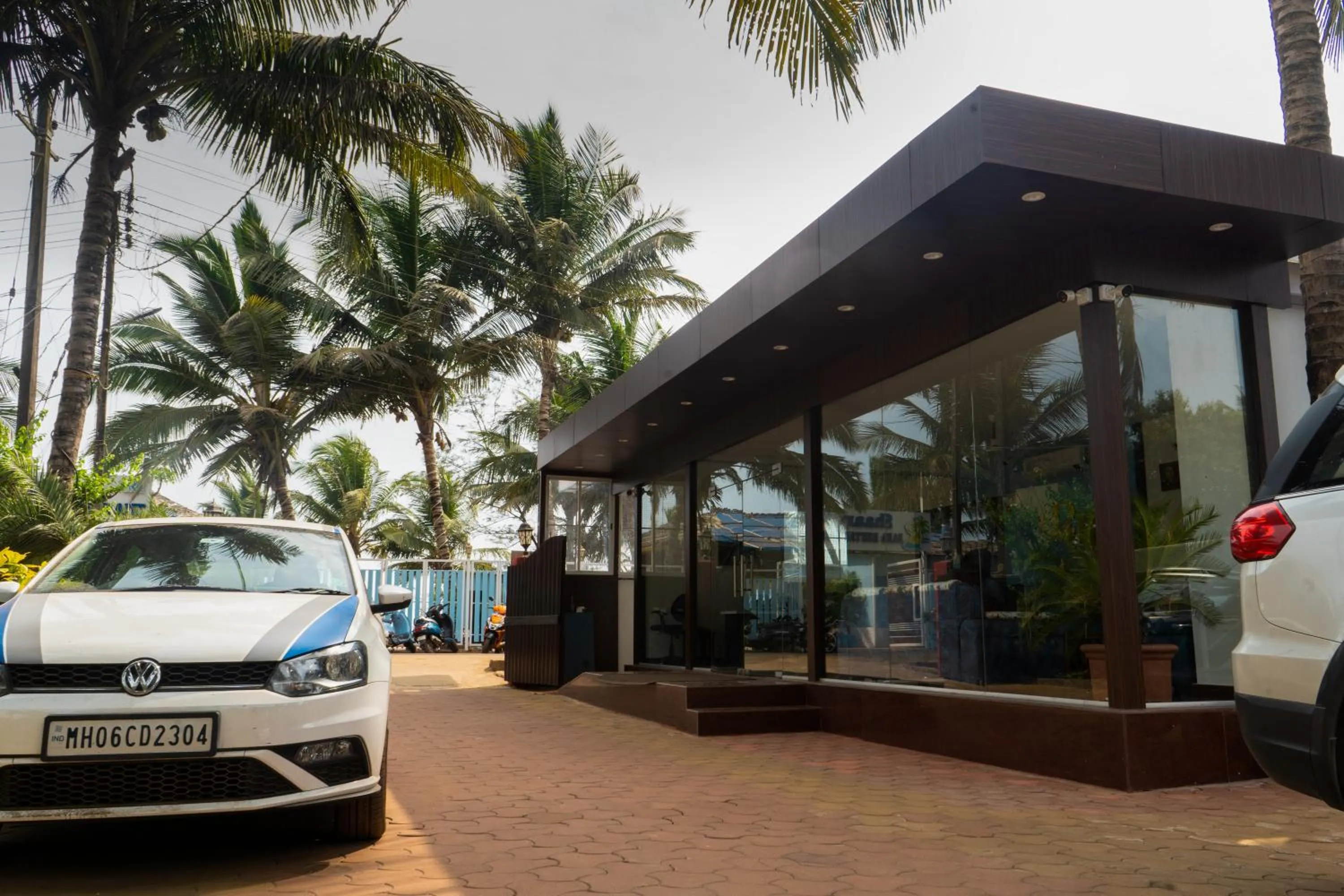 Facade/entrance in Shaan Coco Palms Beach Resort
