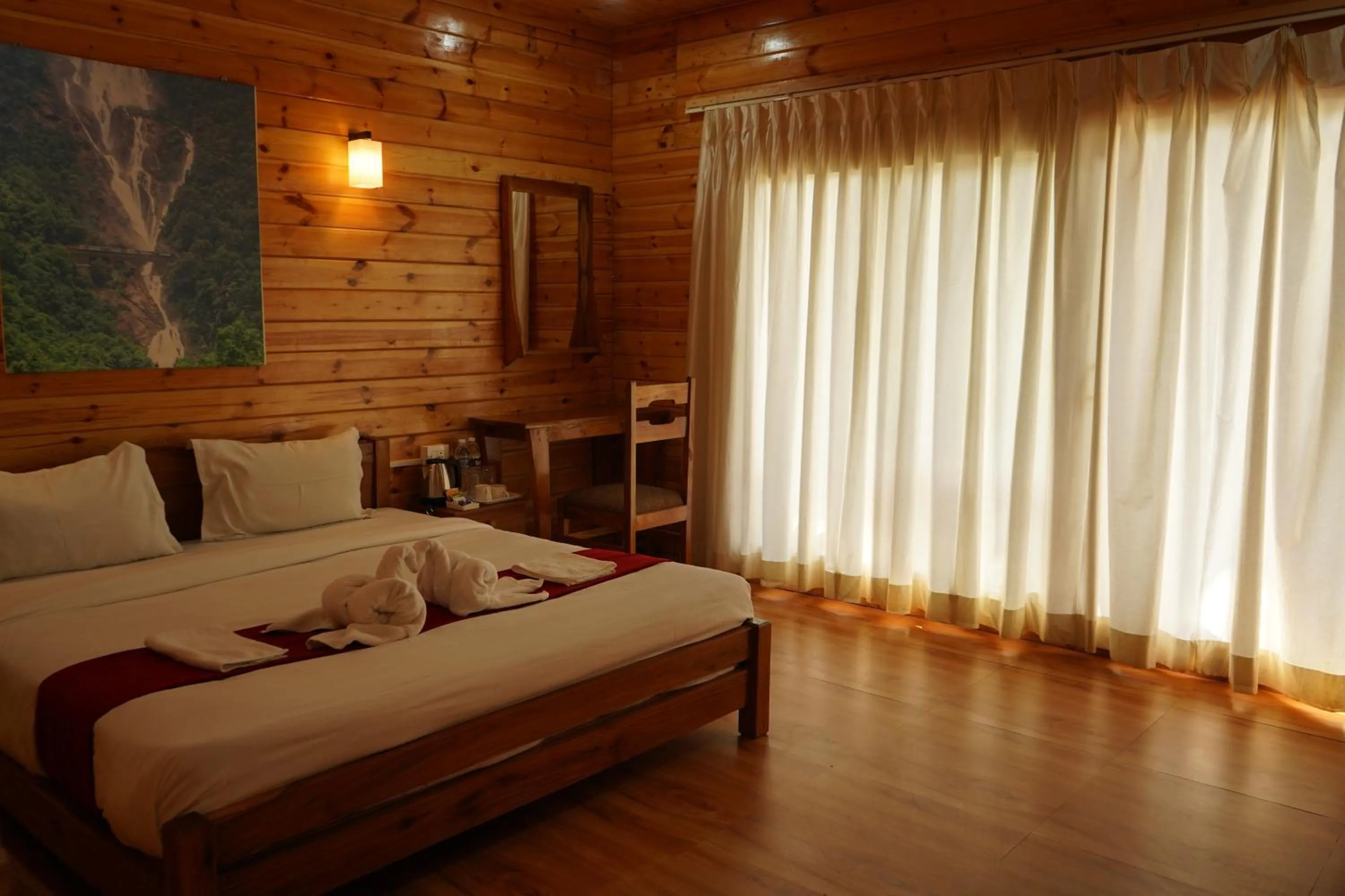 Bedroom, Bed in Shaan Coco Palms Beach Resort