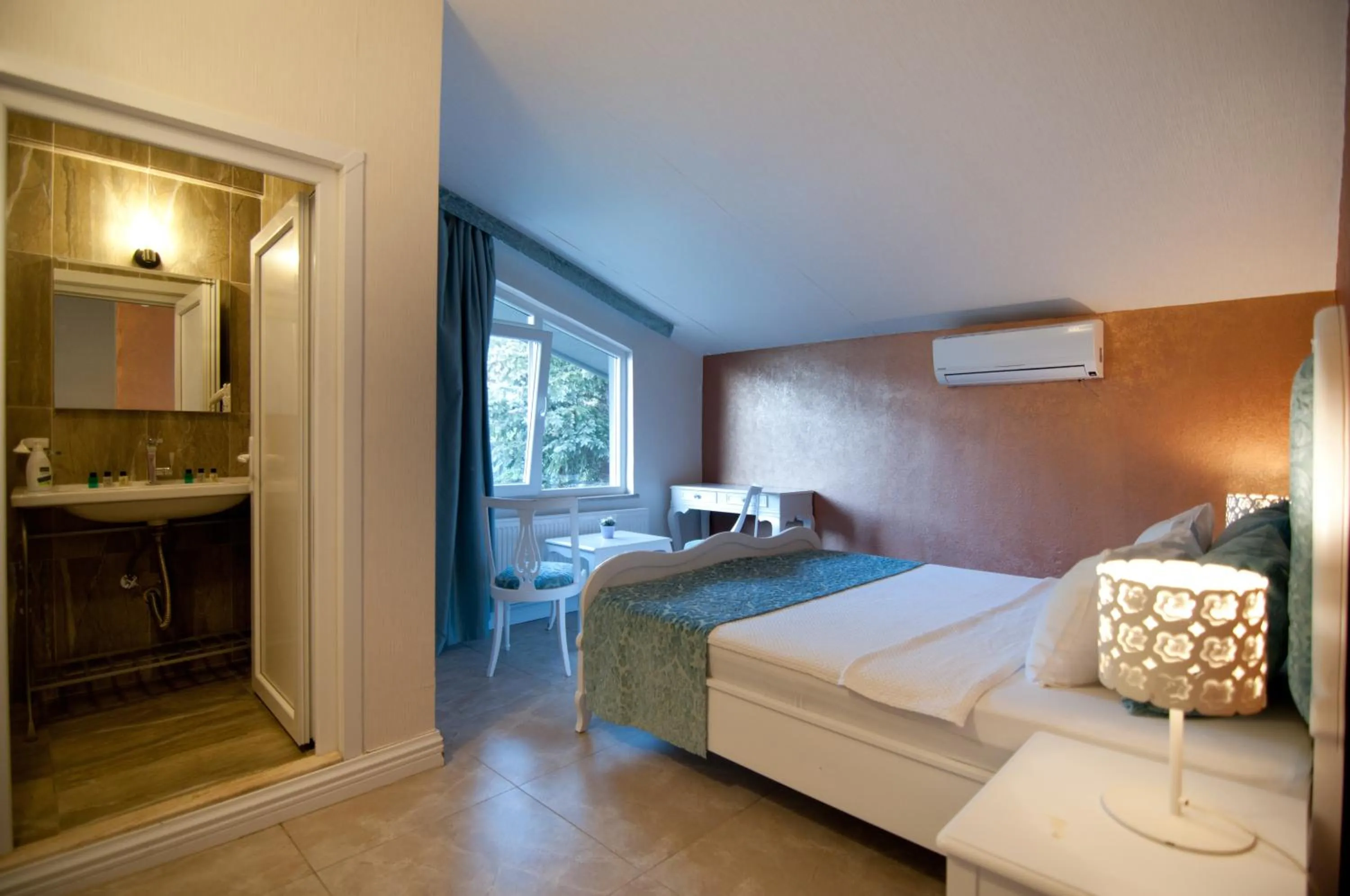 Bed in Agva Nehir Evi - Adult Only