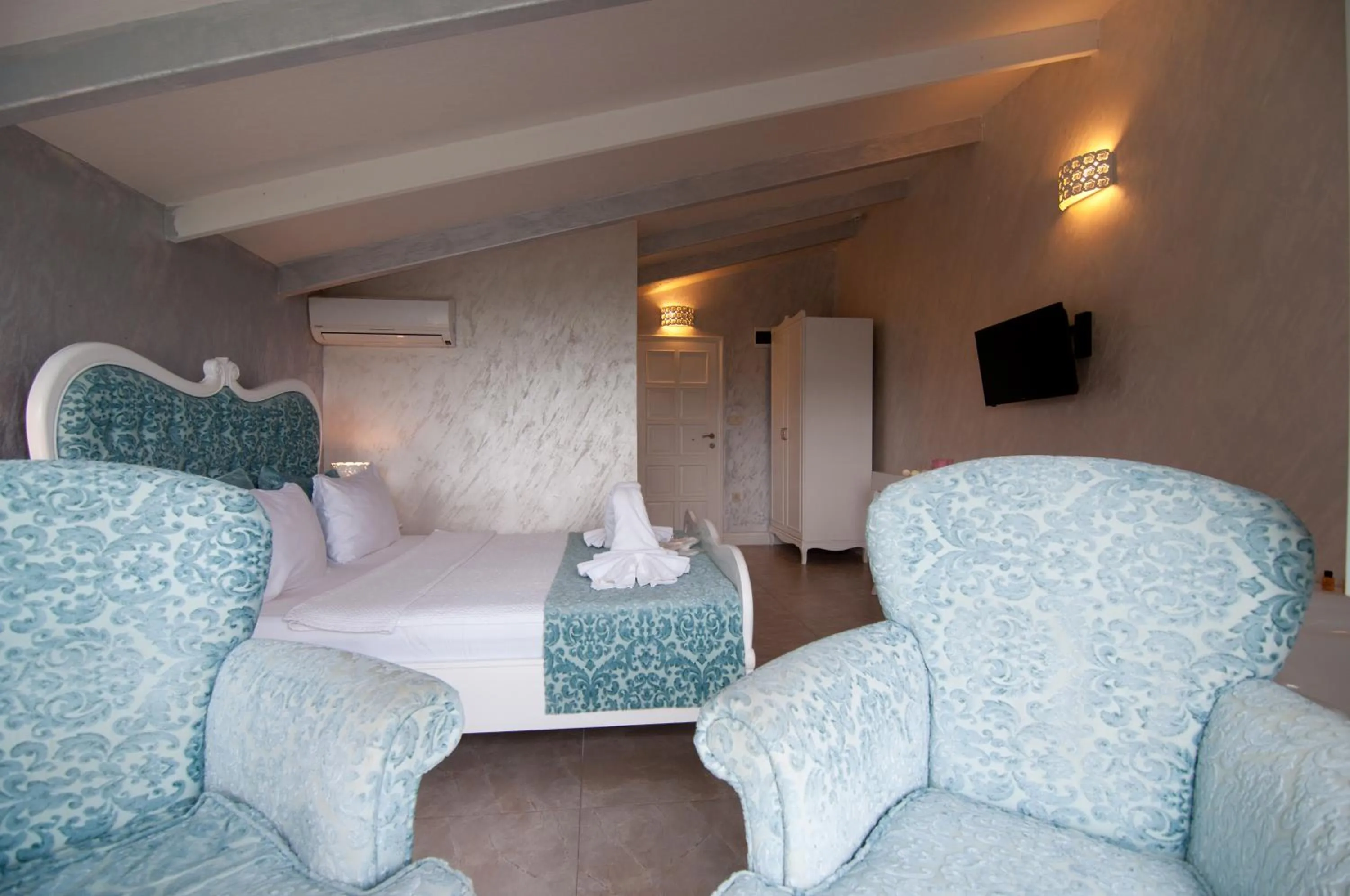 Bed in Agva Nehir Evi - Adult Only