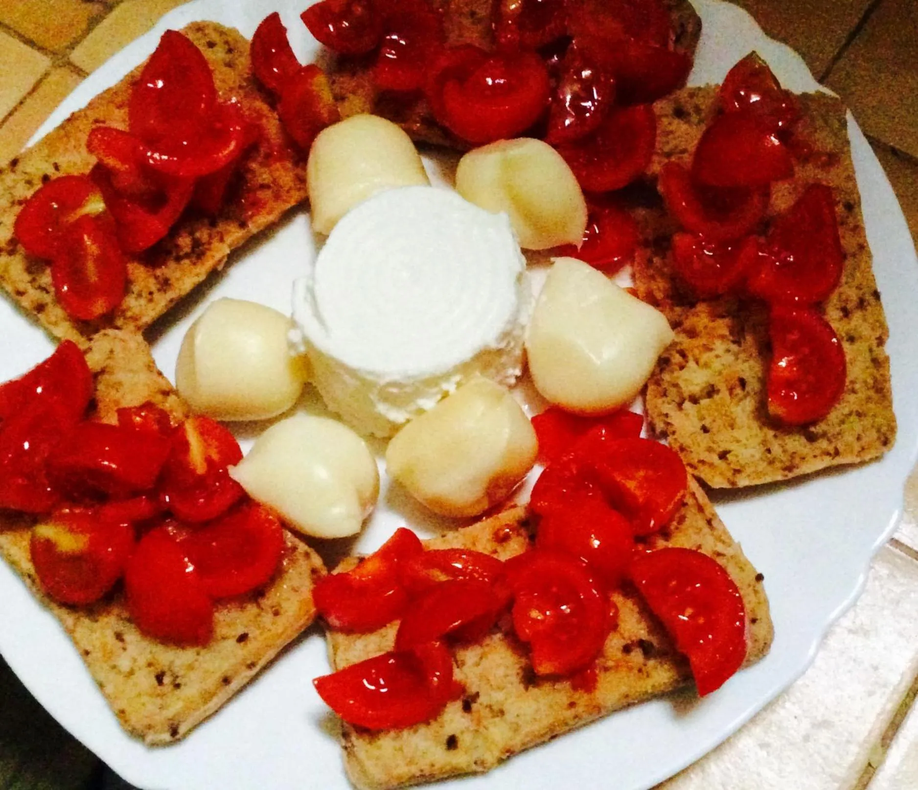 Food close-up in Napoli Retro