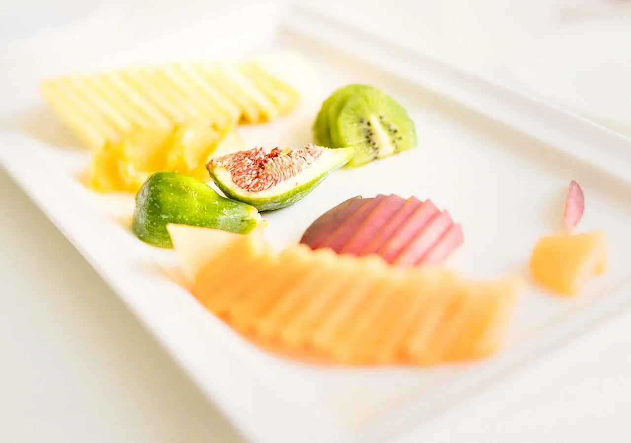 Food close-up in Hotel Ovidius