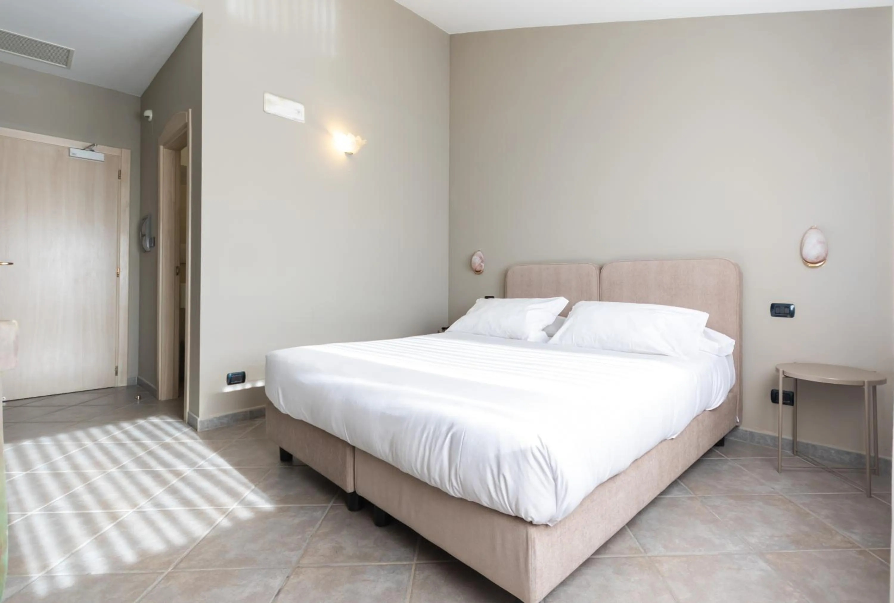 Bed in Hotel Don Luis