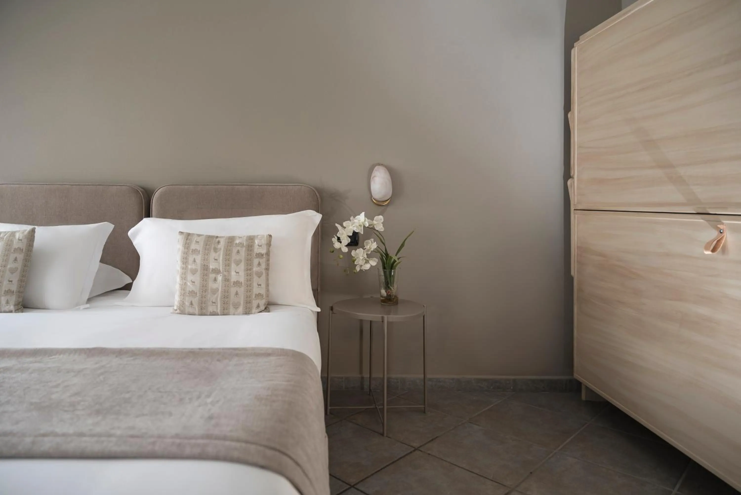 Bed in Hotel Don Luis