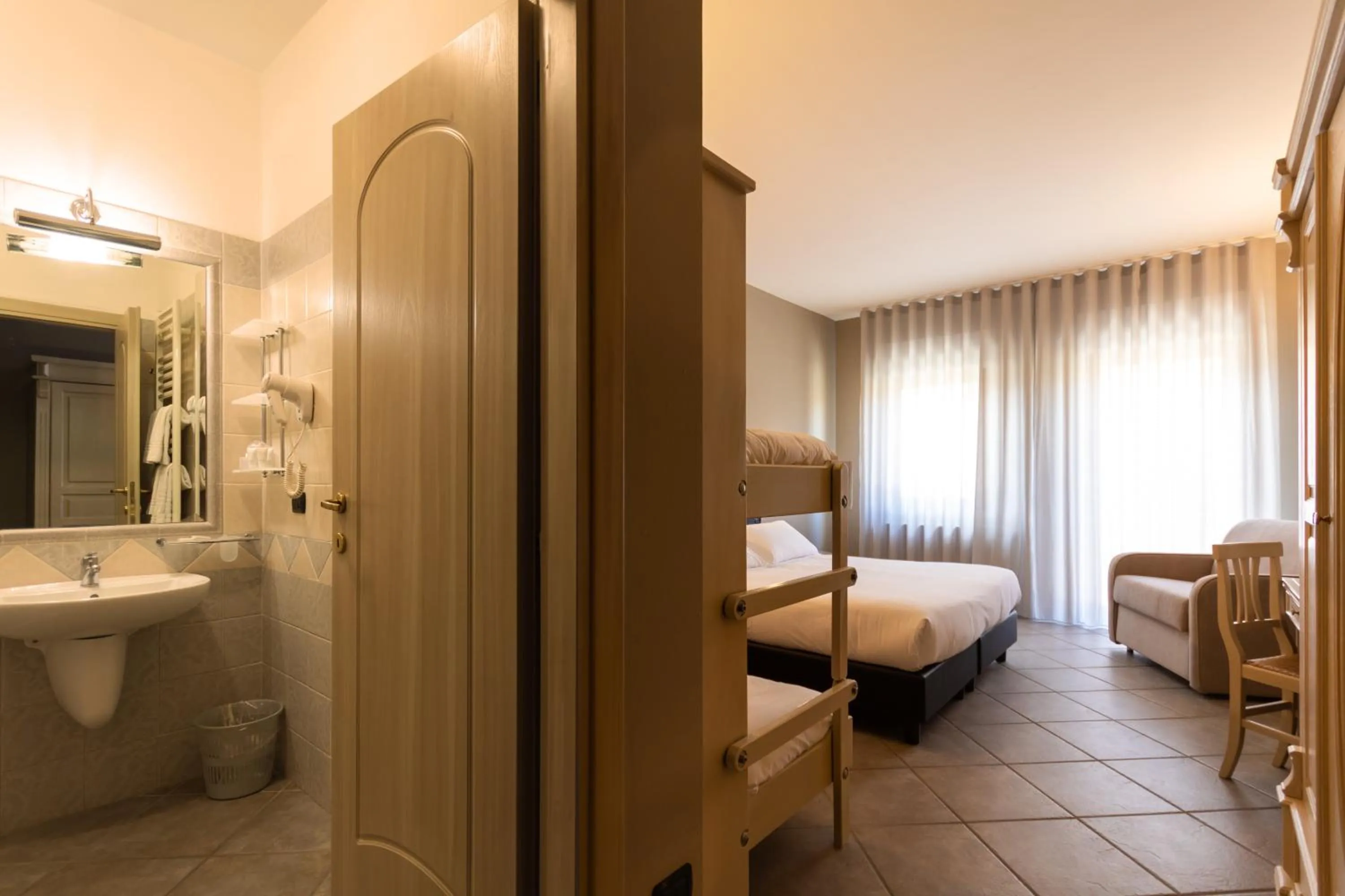 Bed in Hotel Don Luis