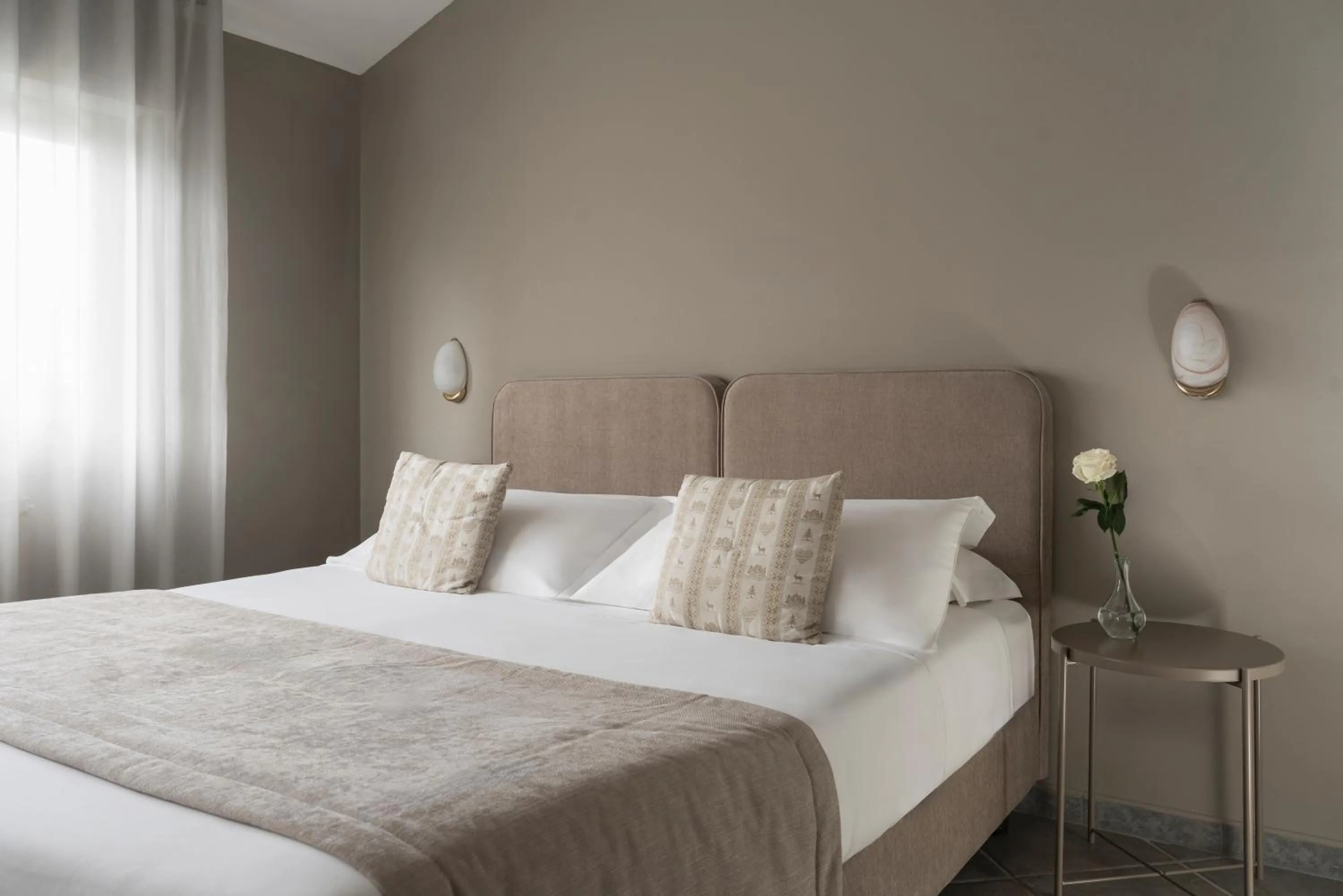 Bed in Hotel Don Luis