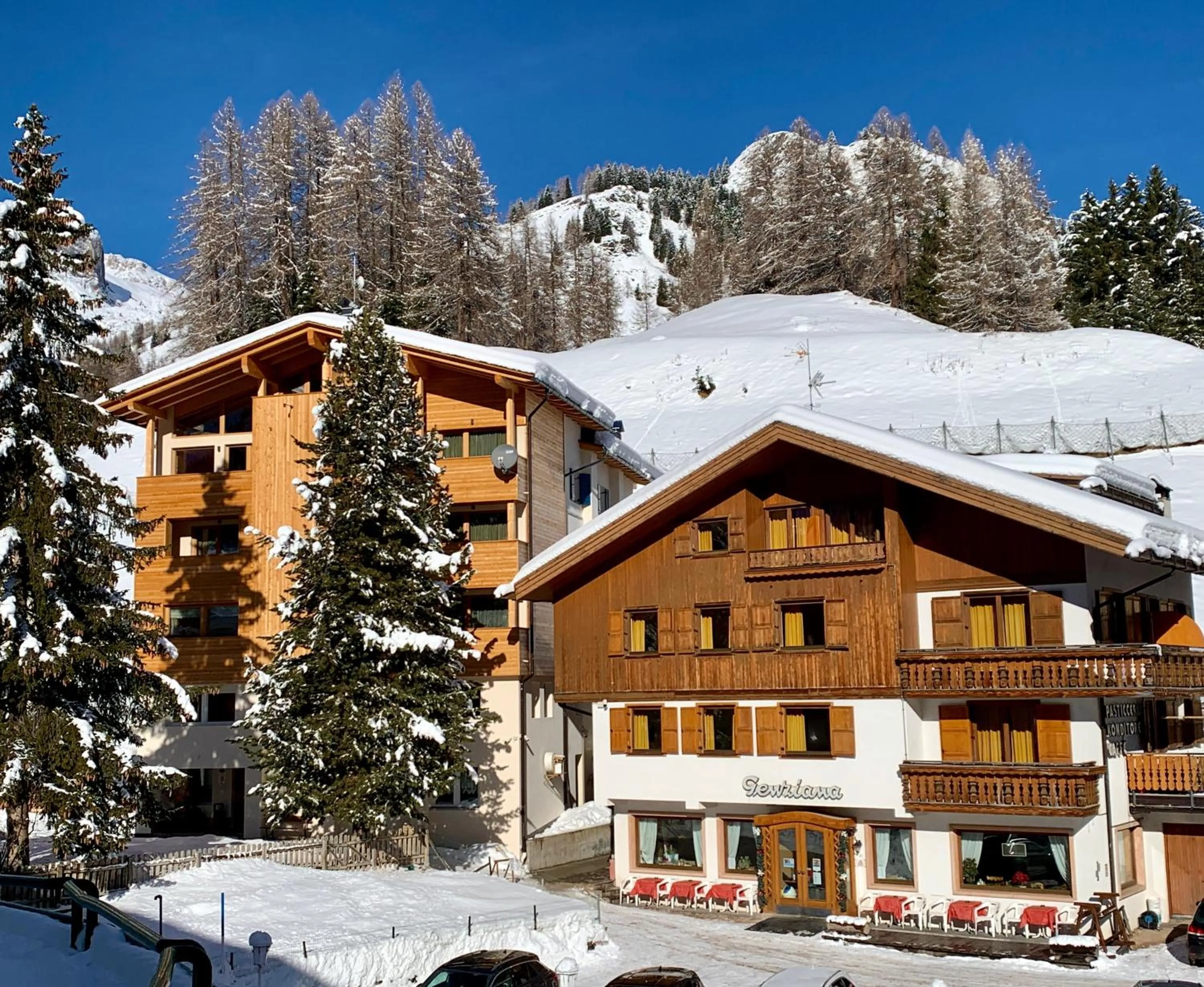 Property building in Hotel Genziana