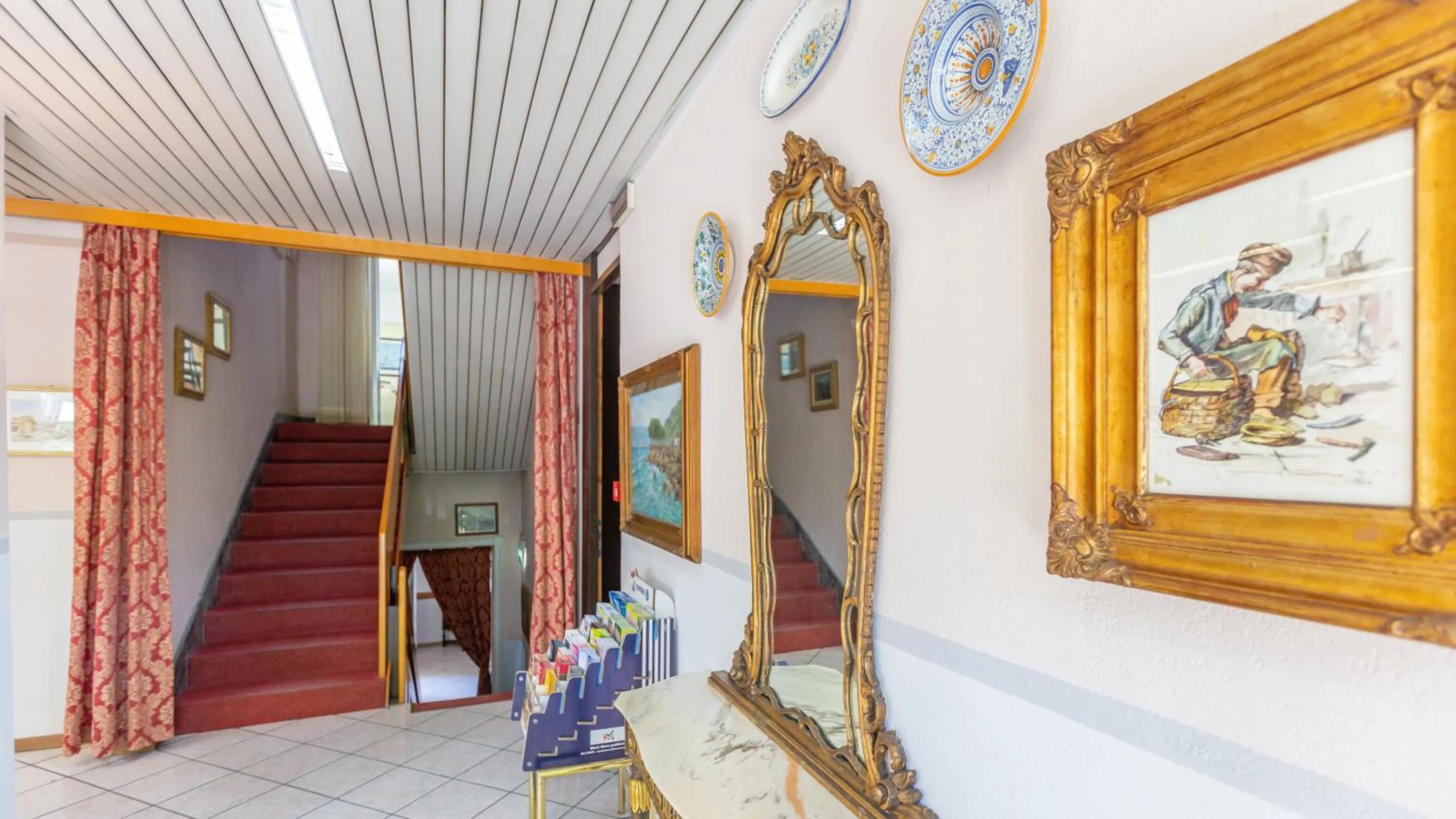 Lobby or reception in Hotel Parco Fellini