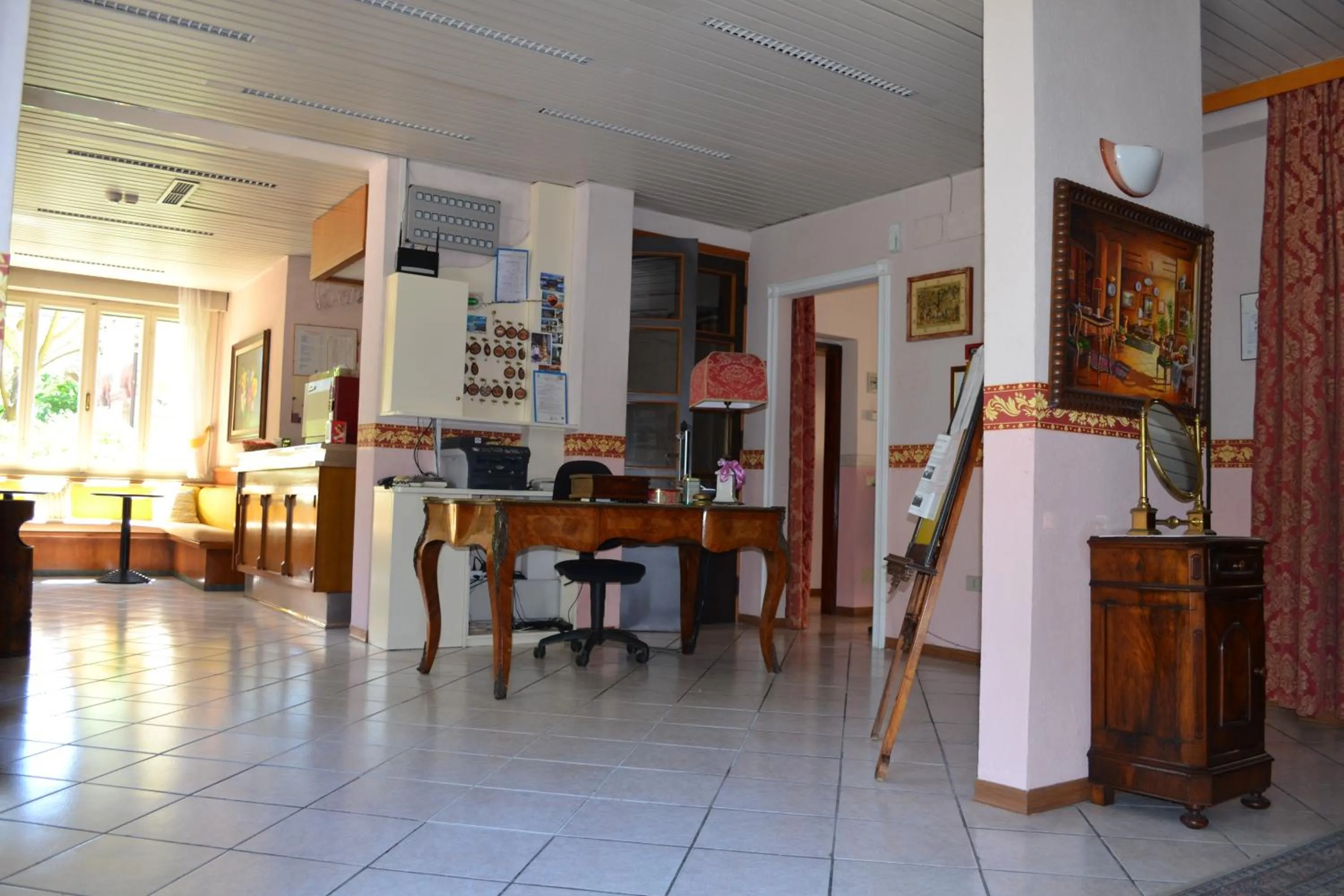 Lobby or reception in Hotel Parco Fellini