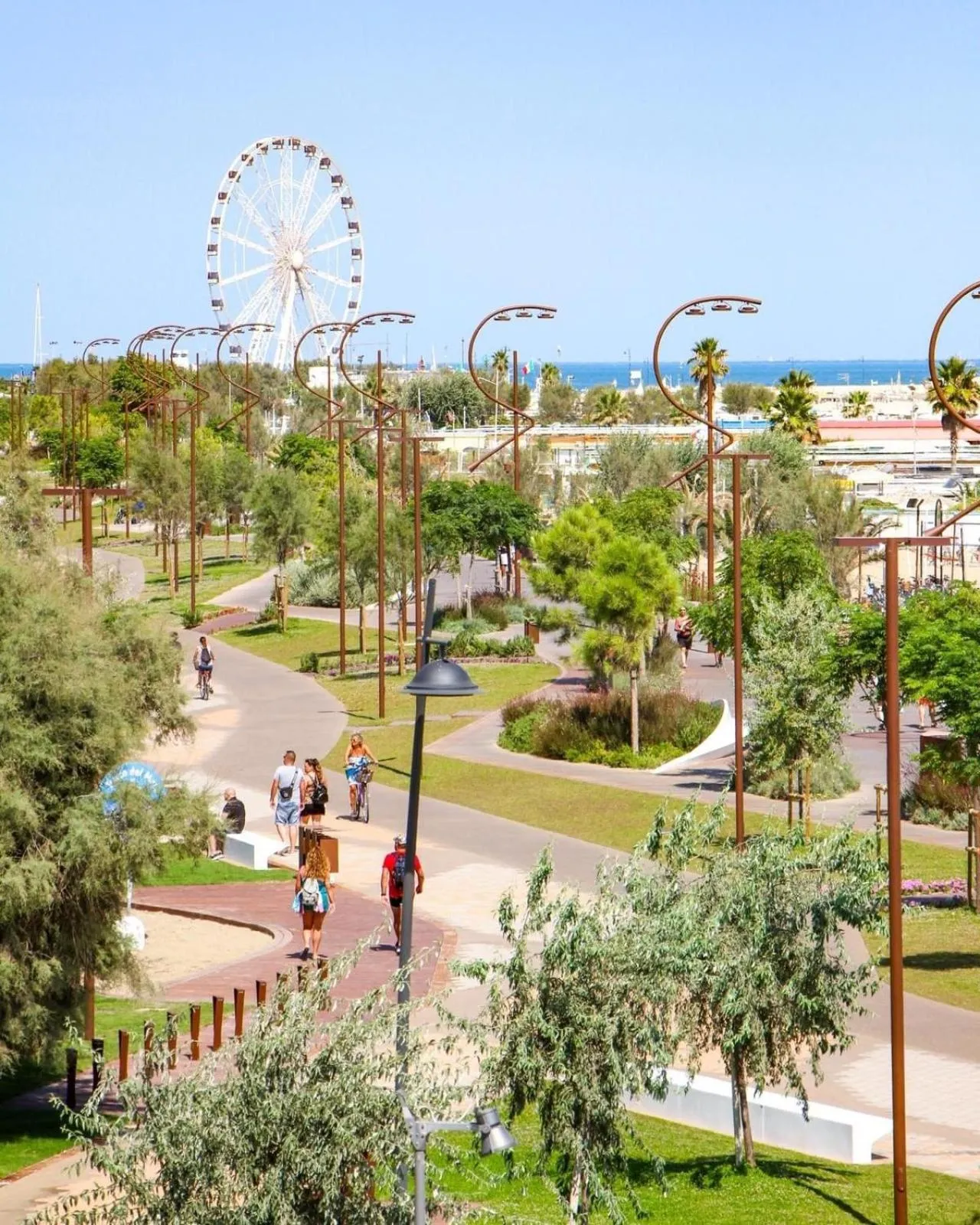 City view in Hotel Parco Fellini