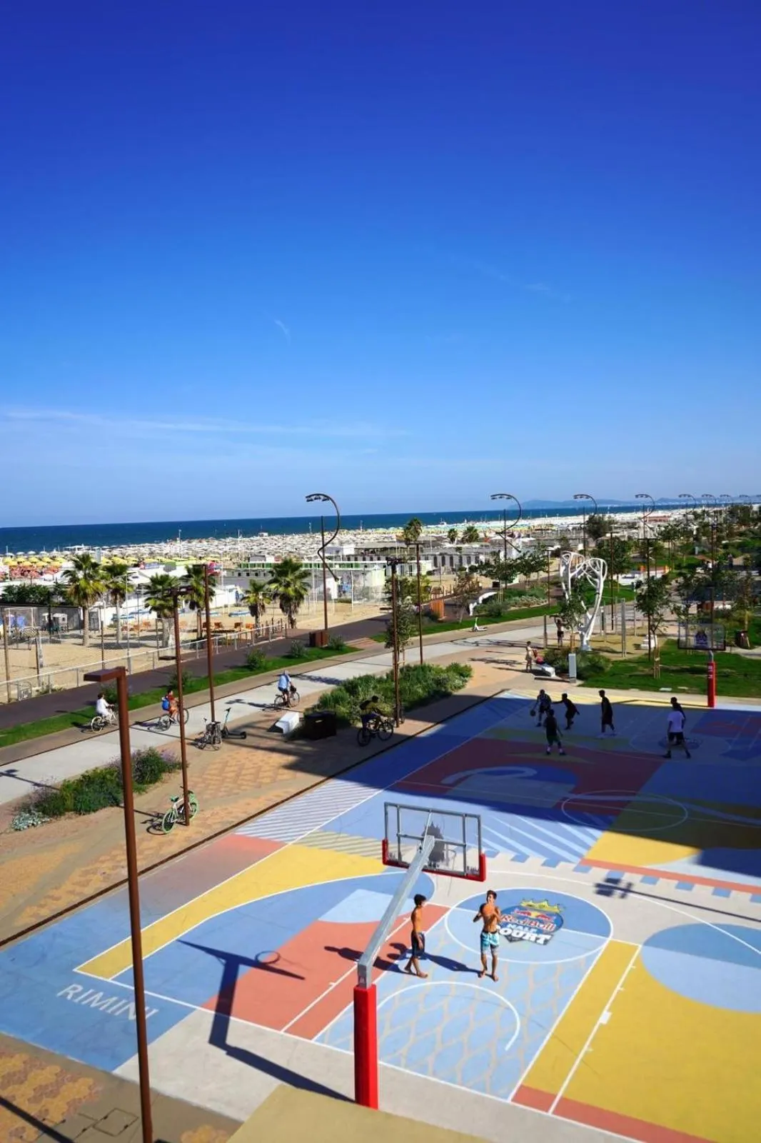 Bird's eye view in Hotel Parco Fellini
