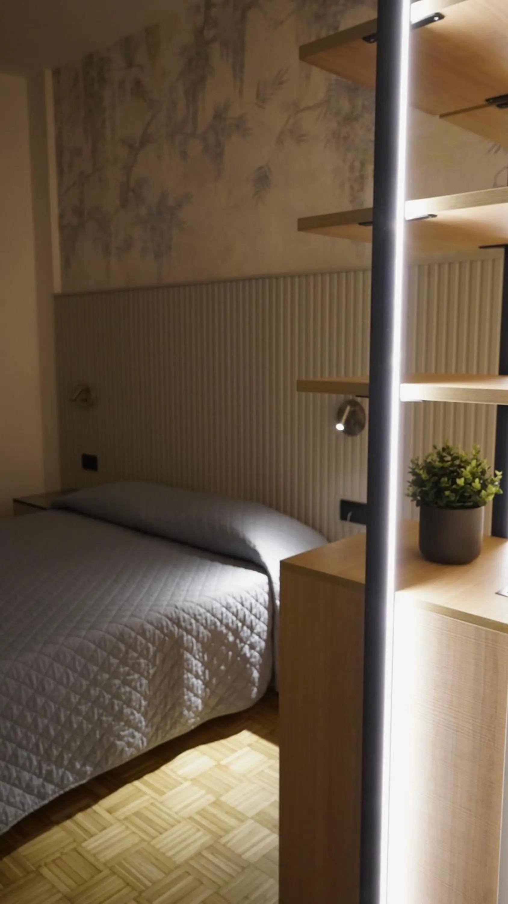 Bed in Hotel Astoria