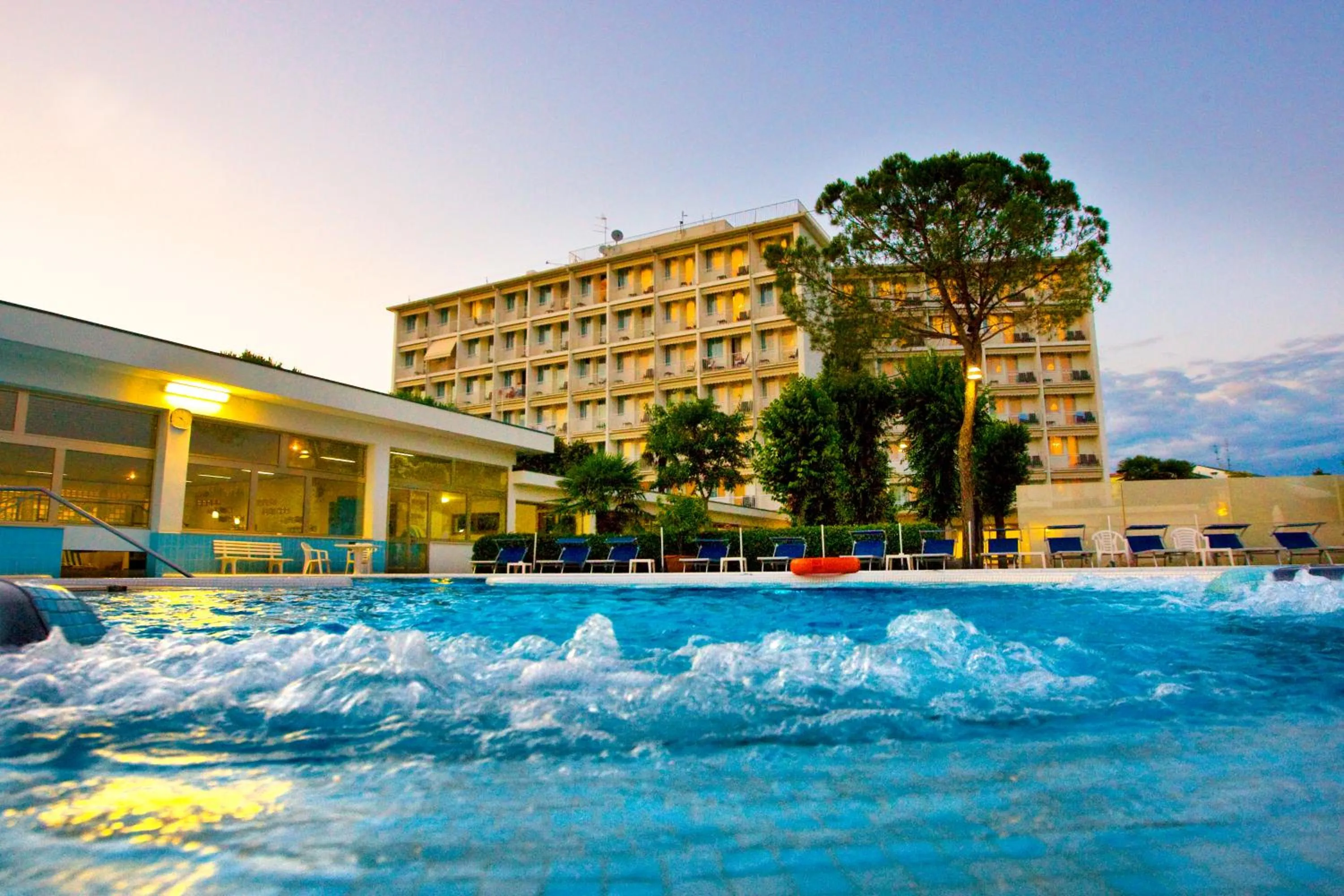Garden in Hotel Abano Astoria